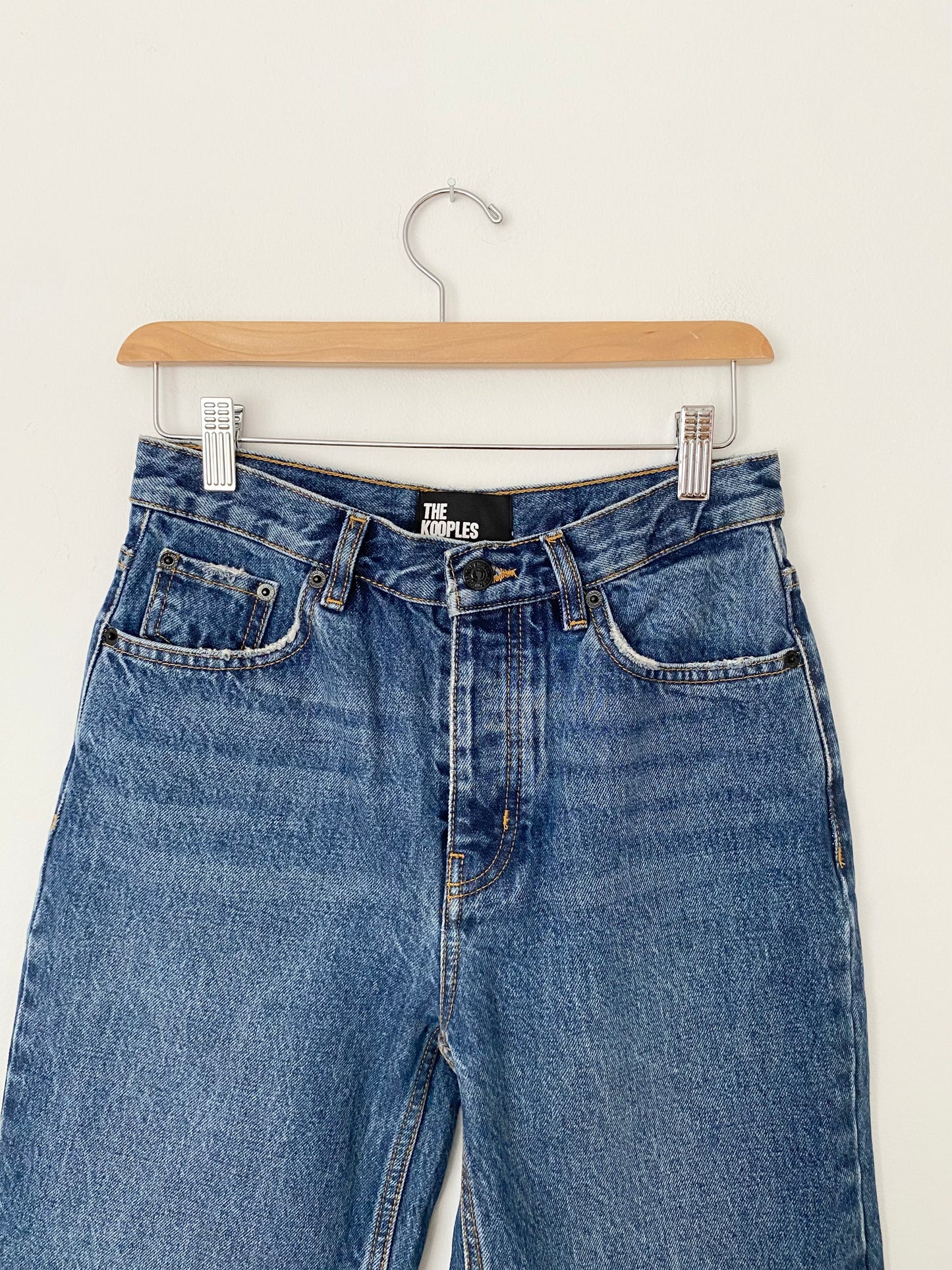 The kooples blue straight jeans W27