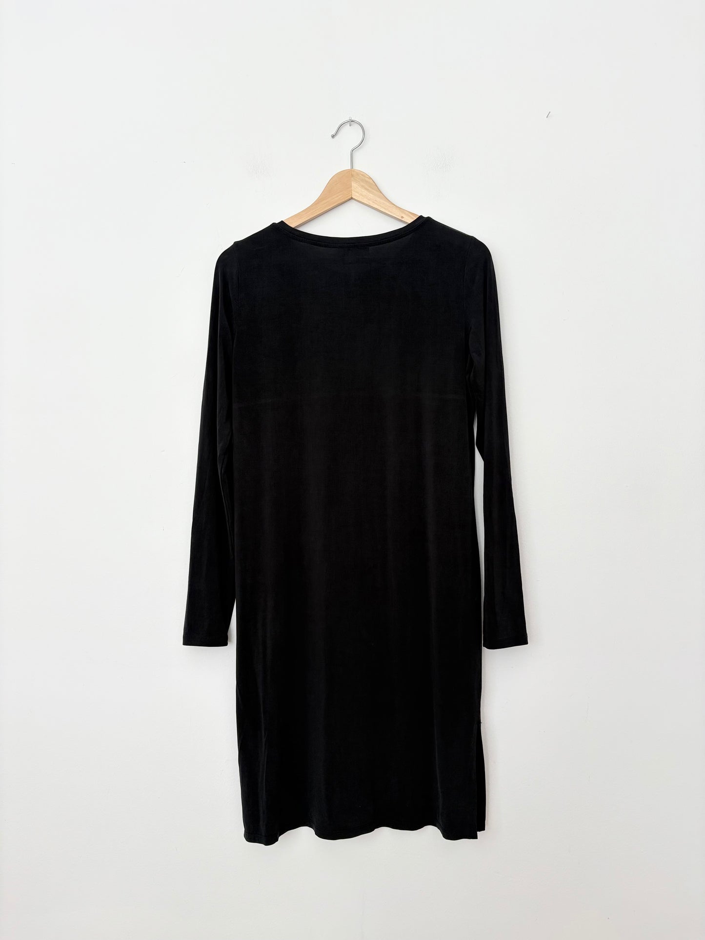 Babaton long sleeve cupro dress Small