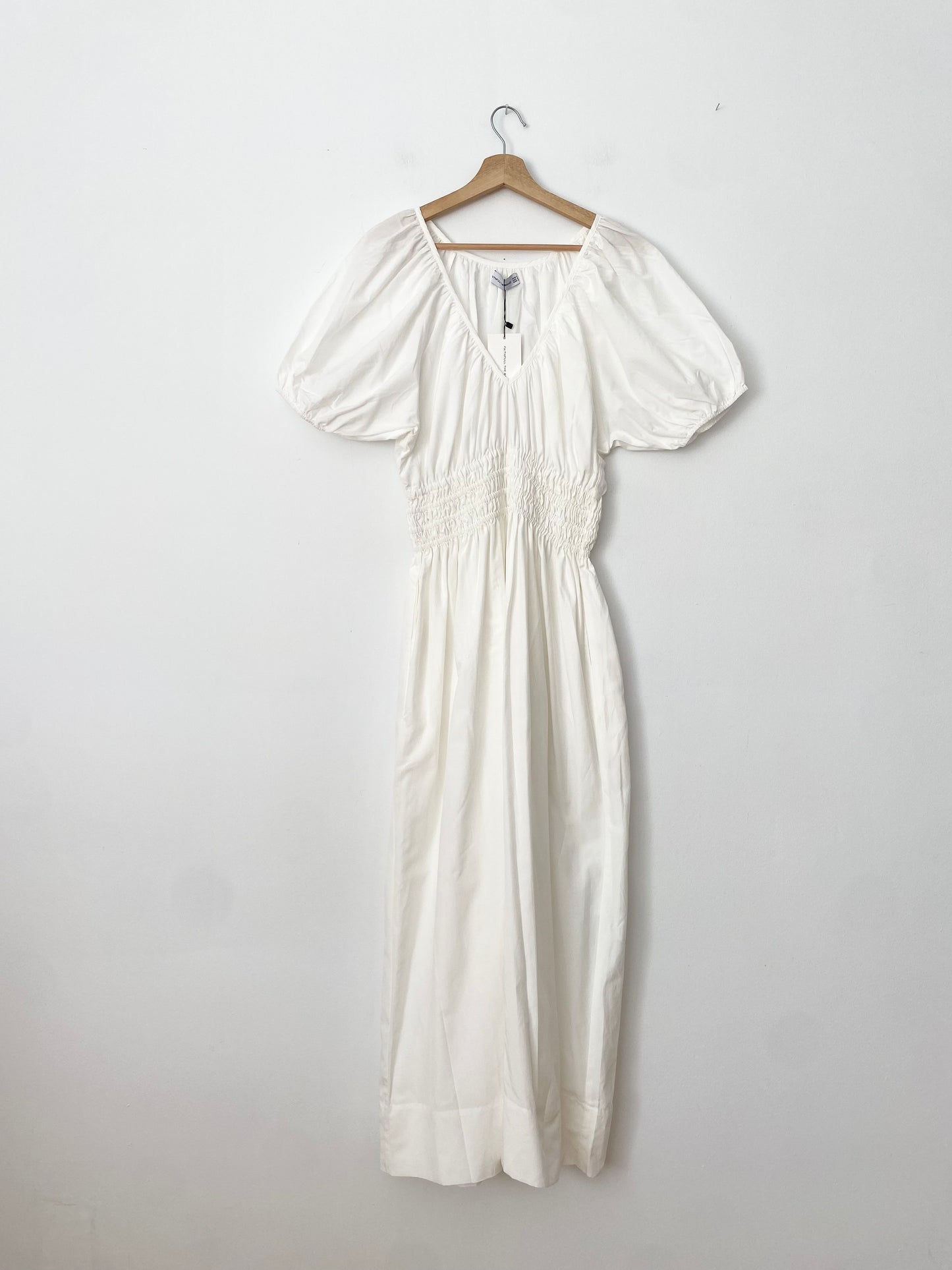 Faithfull the brand silk blend Teatro midi dress L/XL