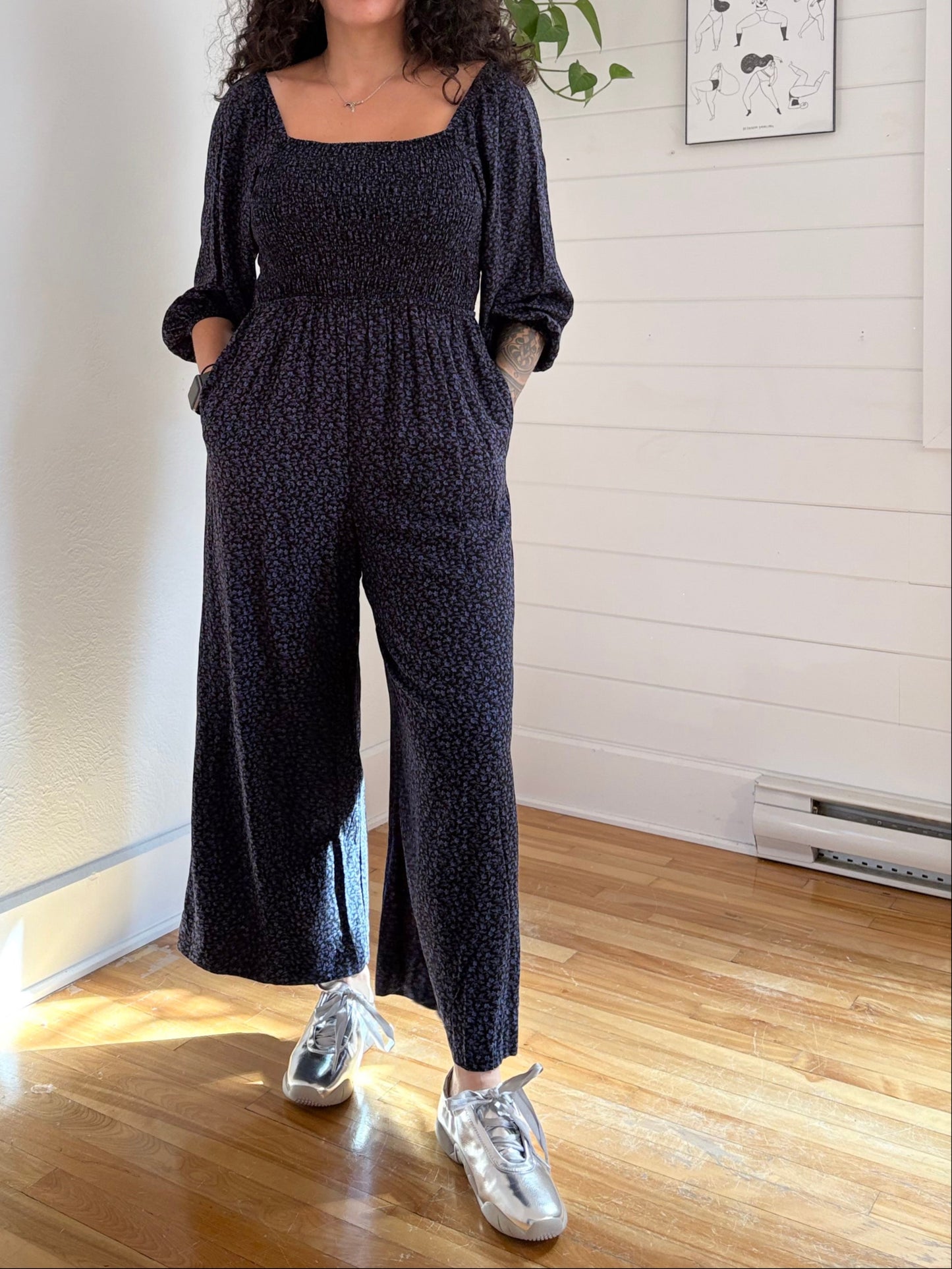 Madewell Lucy tie-back jumpsuit M/L