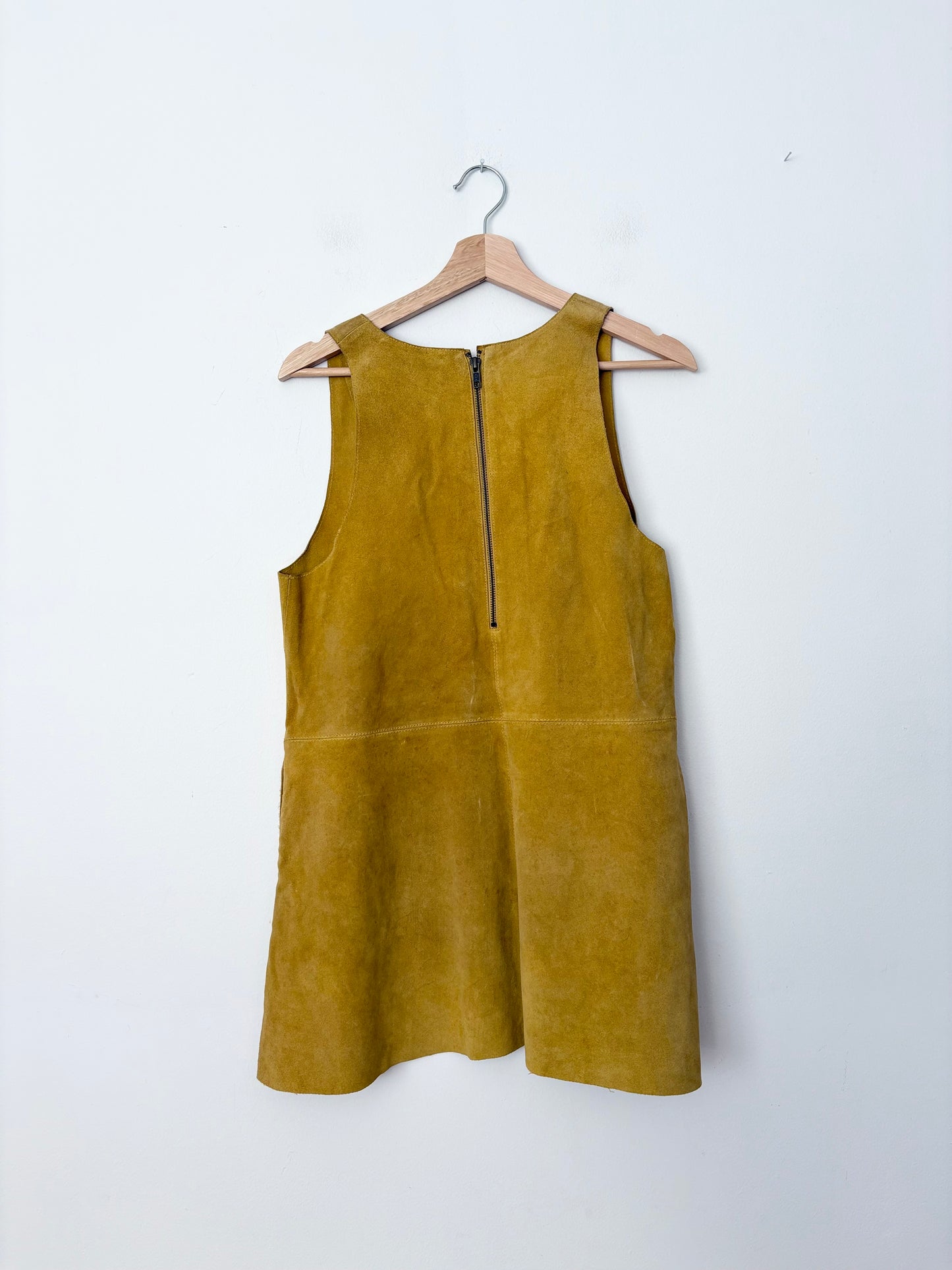 Free People Retro love suede mini dress Small