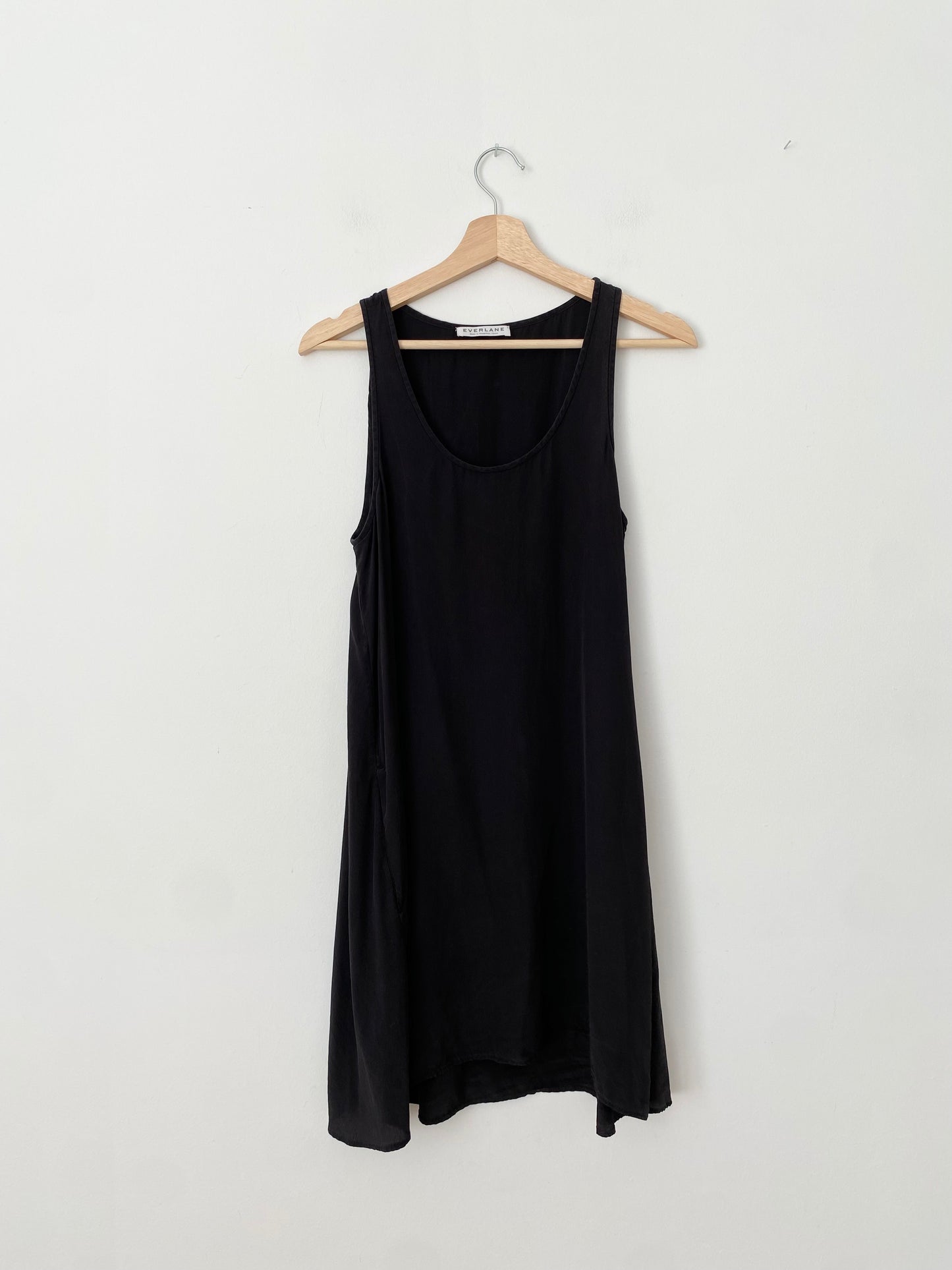 Everlane silk tank mini dress Small