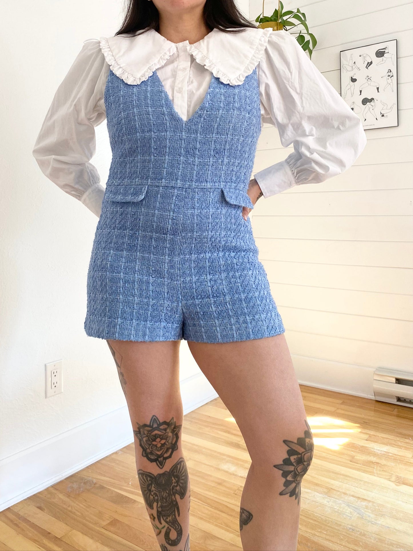 Combinaison en tweed Zara M/L