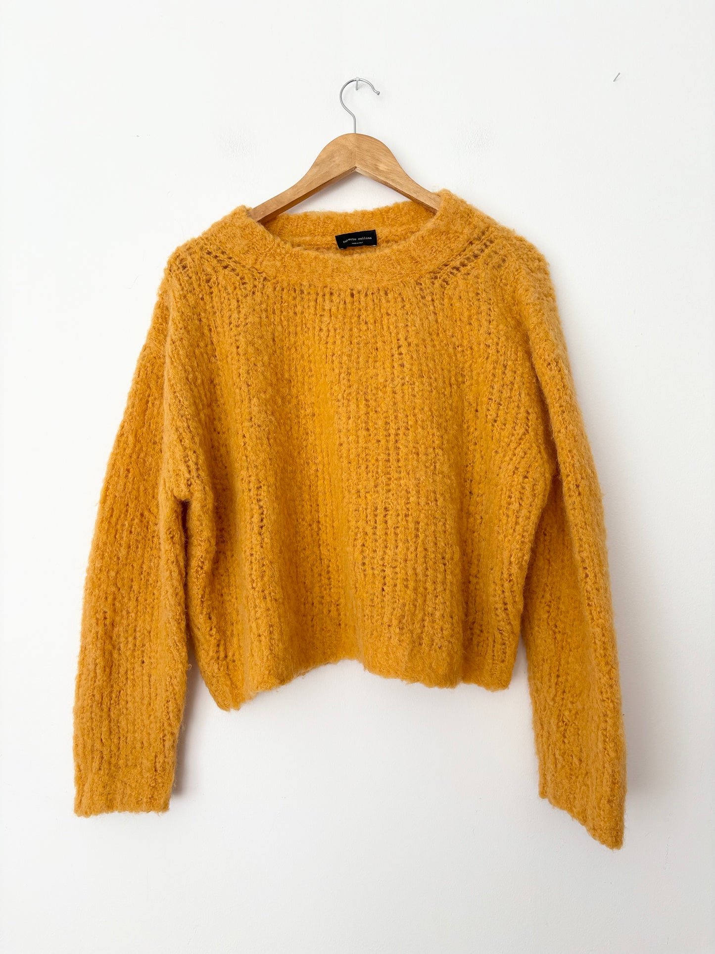 Roberto Collina brushed wool blend sweater M/L