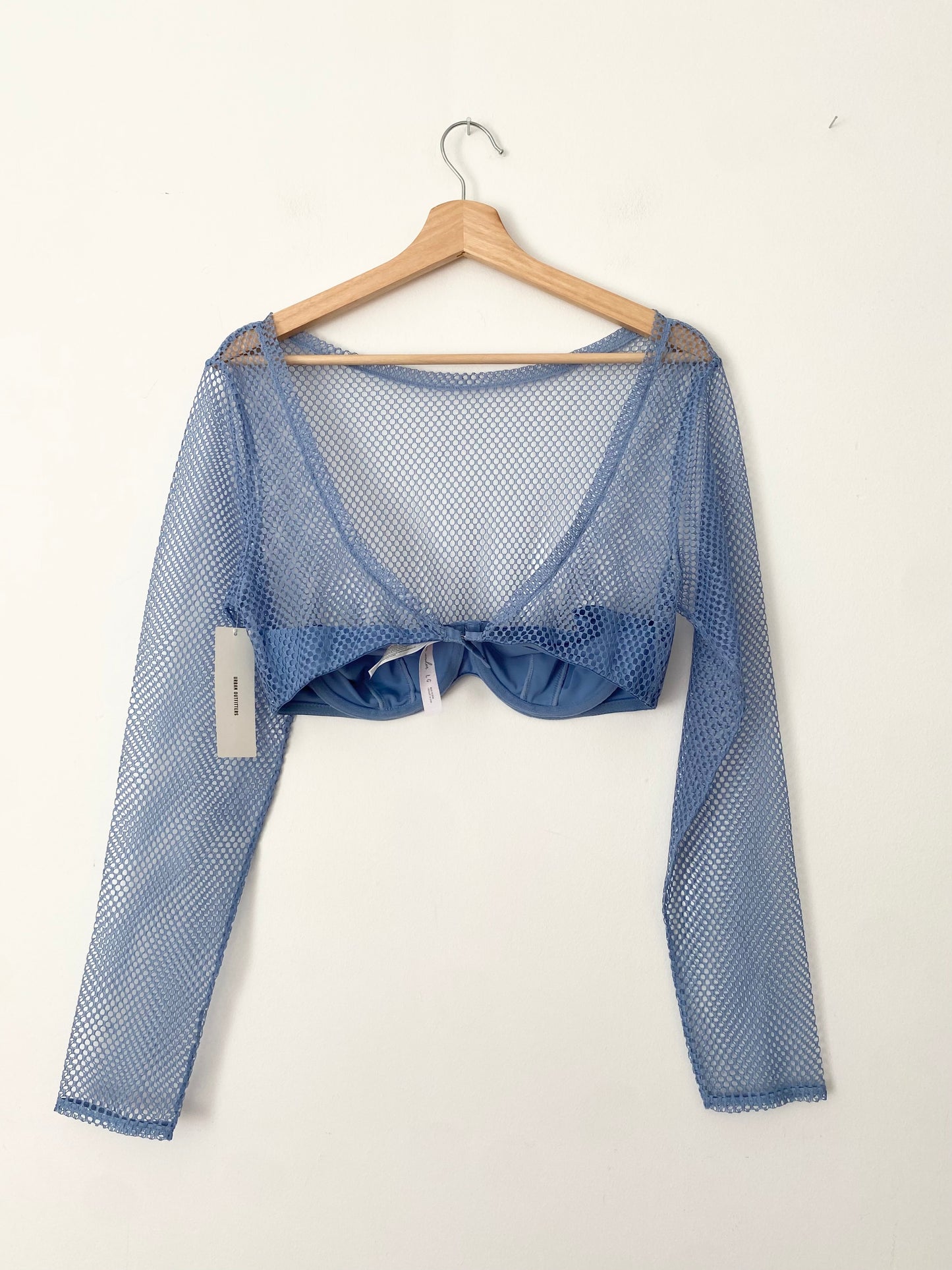 Urban outfitters Under overdrive mesh long sleeve top M/L