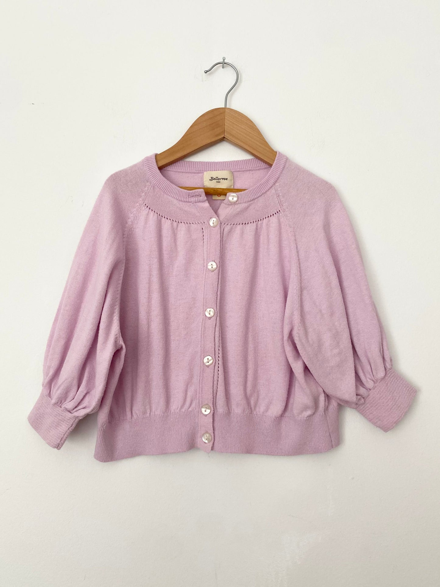Bellerose pink knit cardigan 5/6