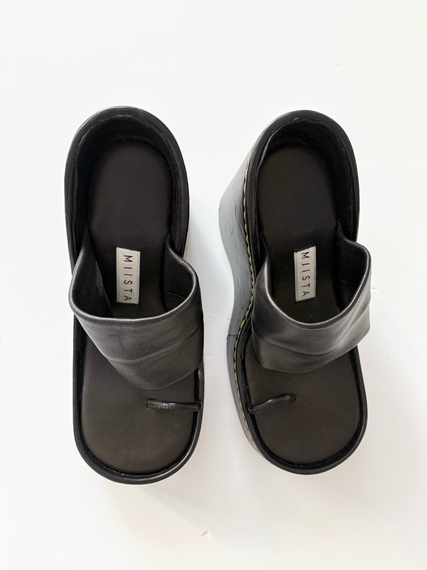 Miista Sancha Platform Leather sandals EUR37