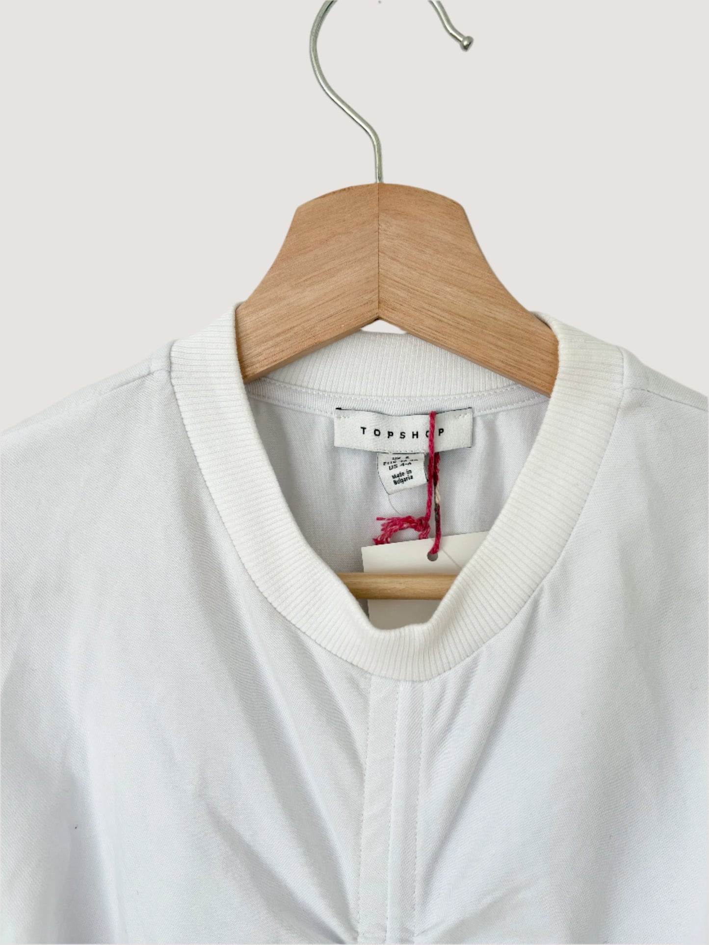 Topshop ruched tank top S/M