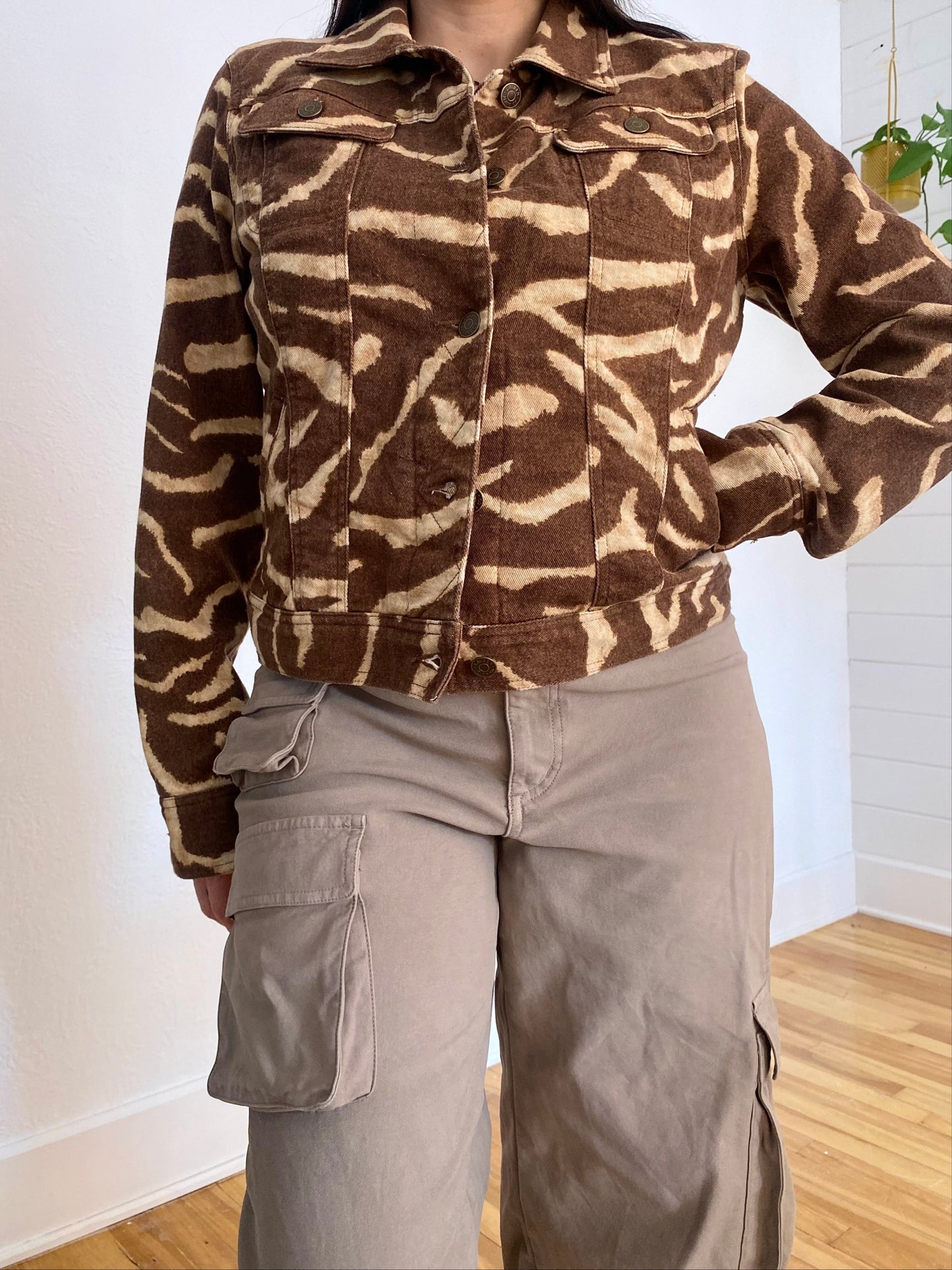 Veste en jean zèbre Lauren Ralph Lauren Large