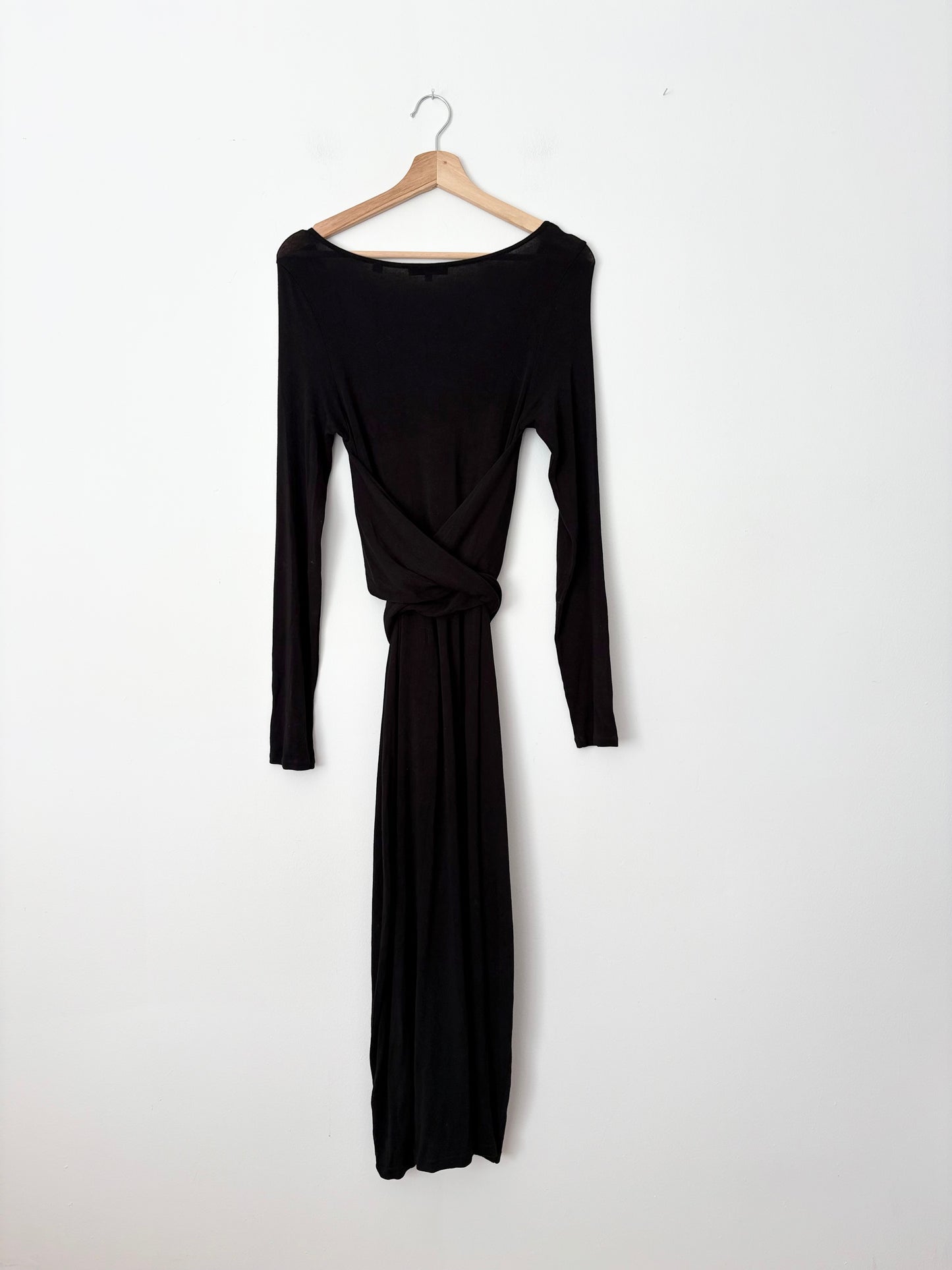 Vince tie-waist midi dress Medium
