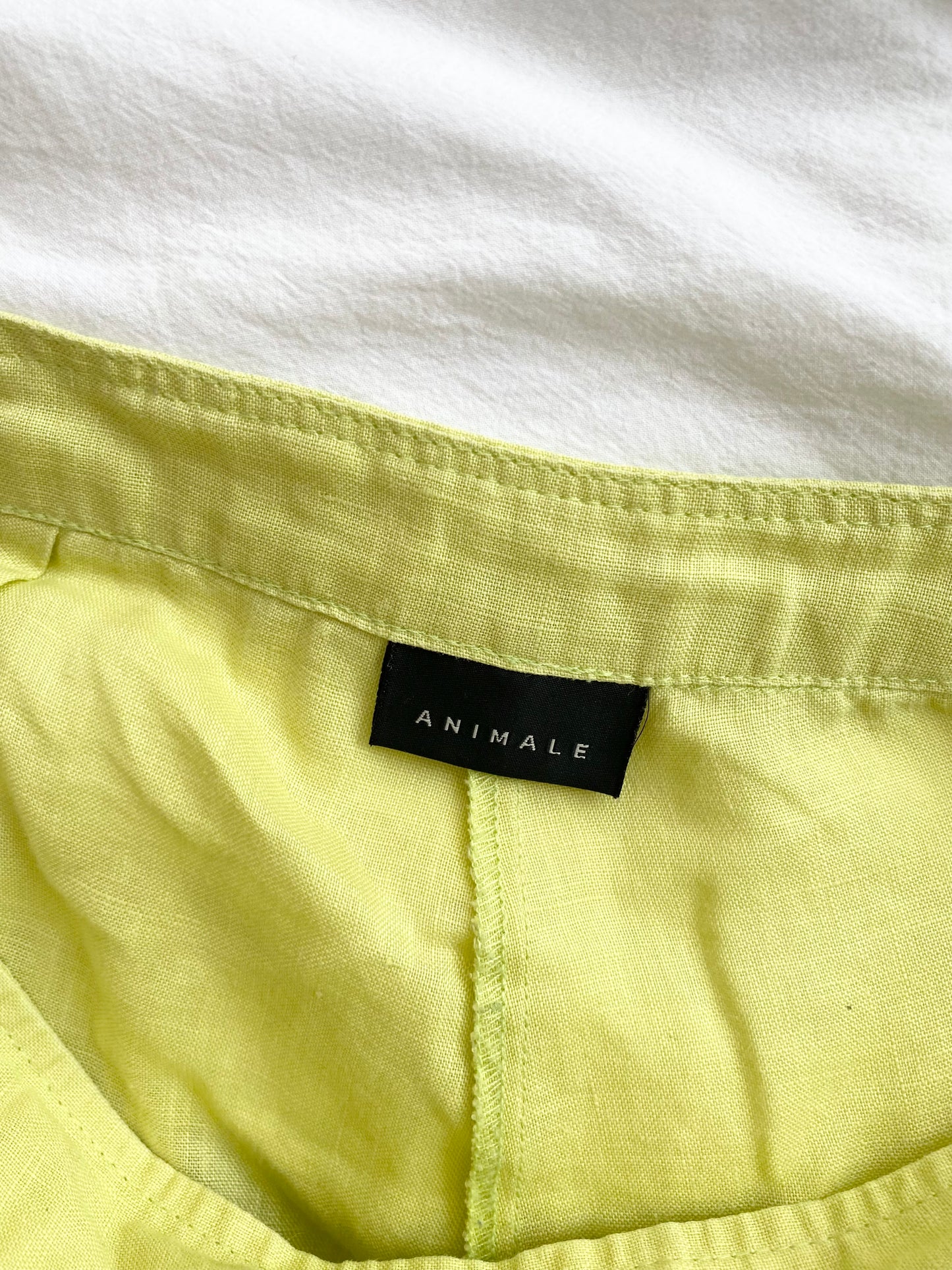 Pantalon court en lin Animale Medium