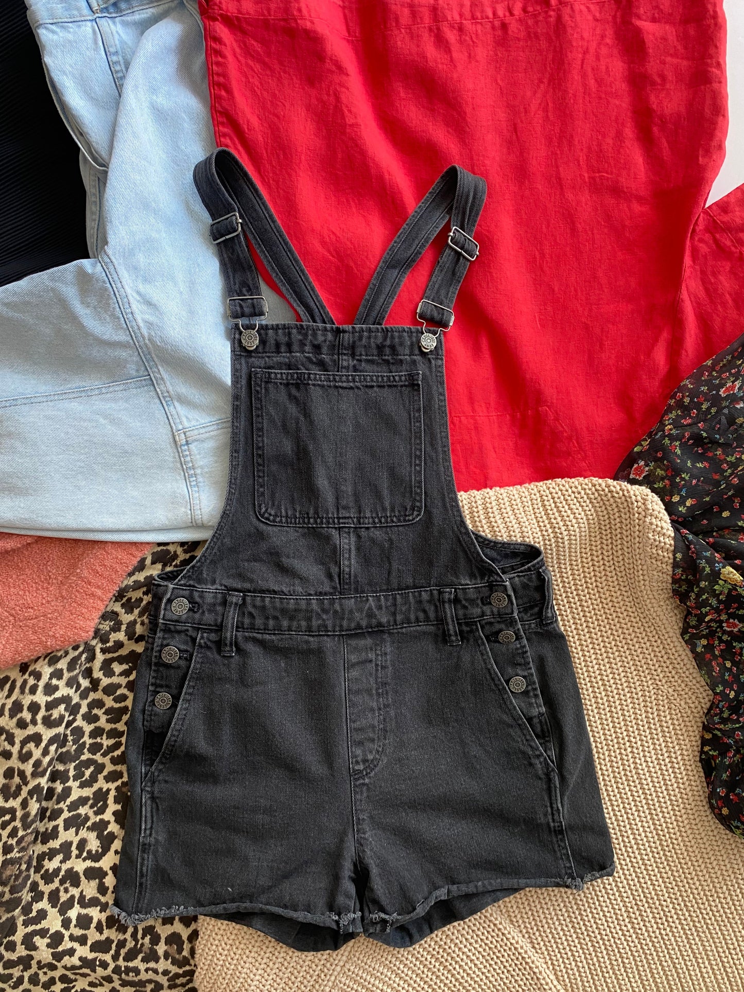 Madewell adirondack short overalls Small