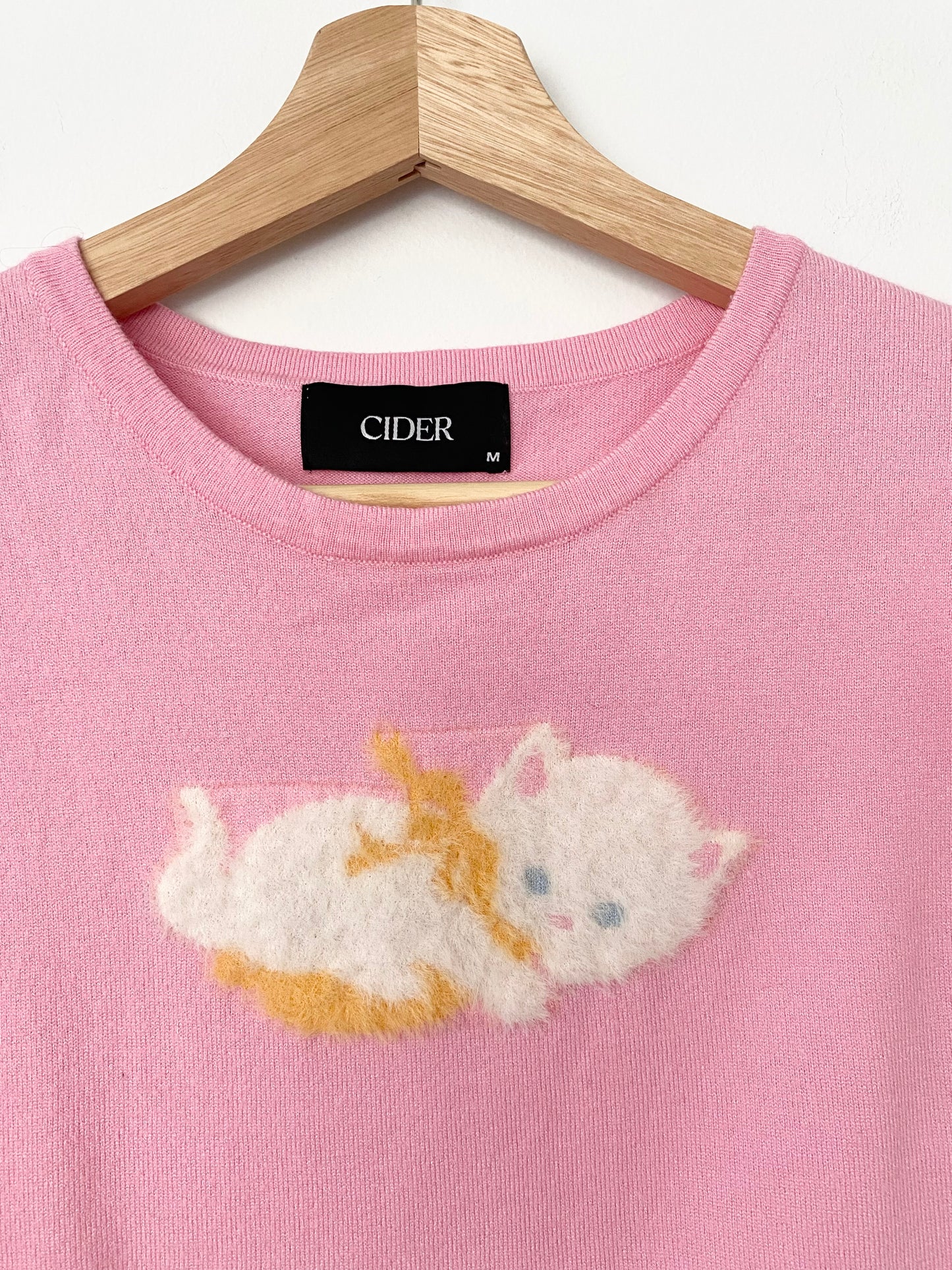 Cider ruffle stretchy baby tee Medium