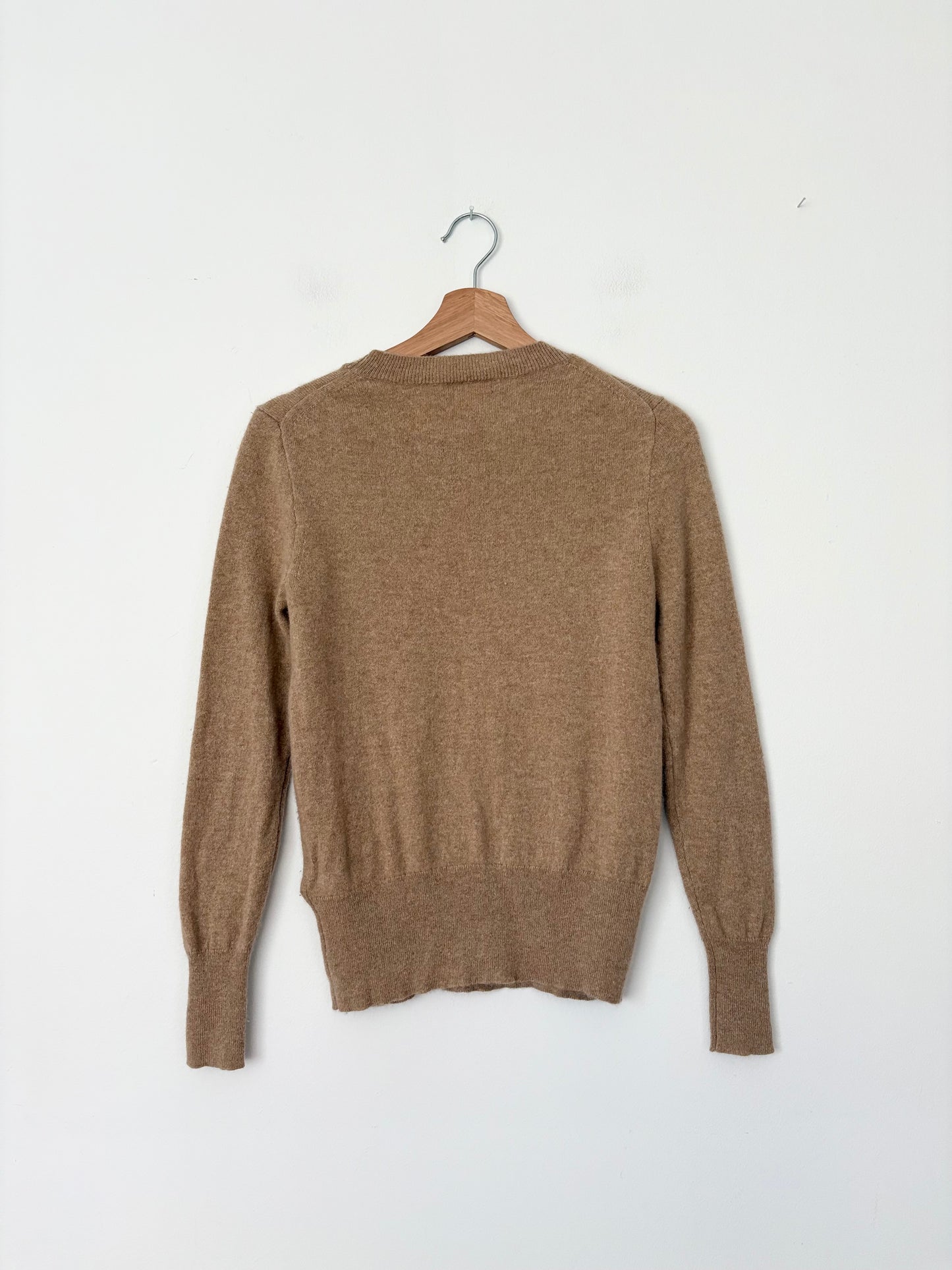J.crew classic fit cashmere crewneck sweater XS