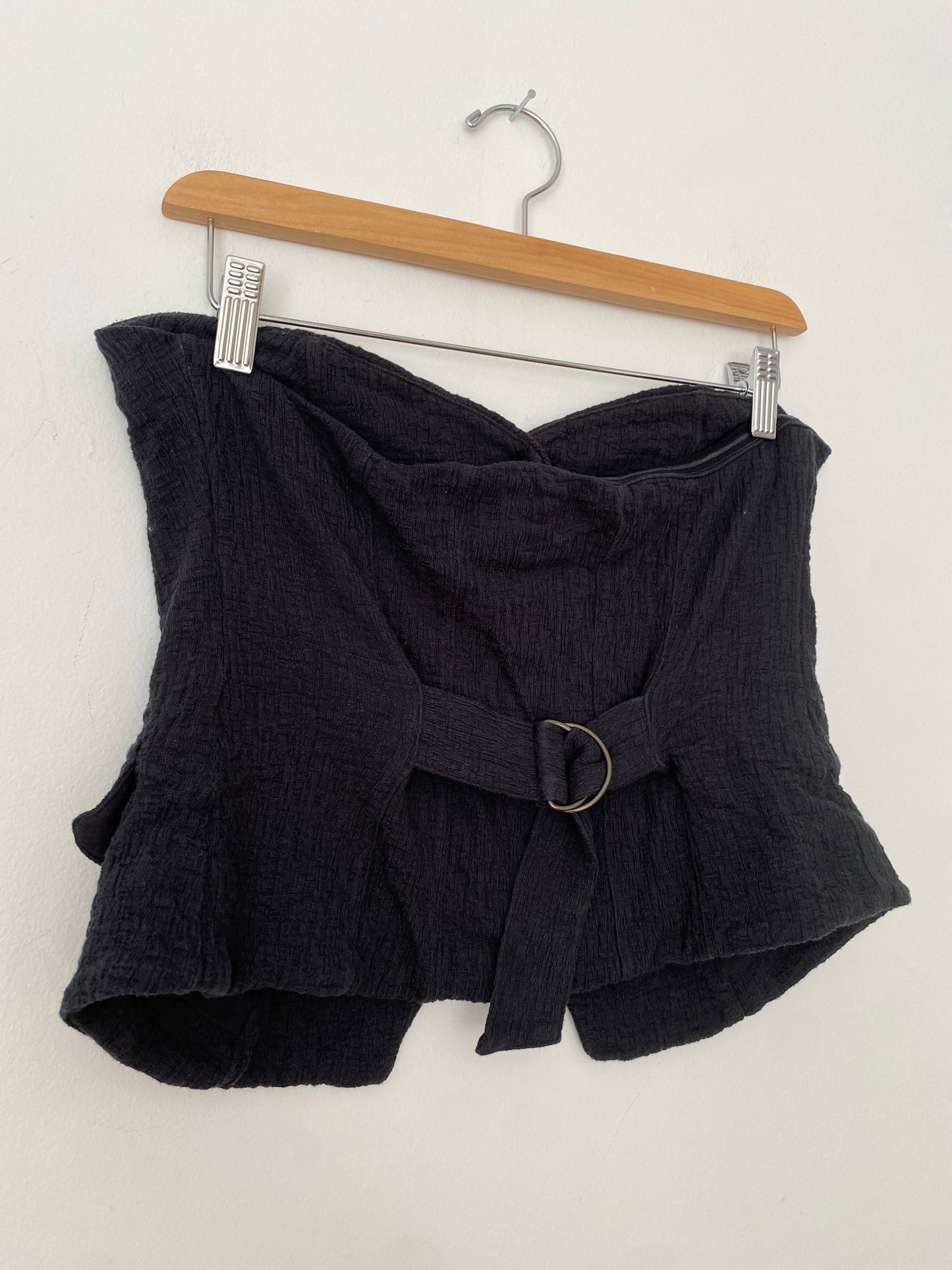 Anthropologie strapless vest stop S/M