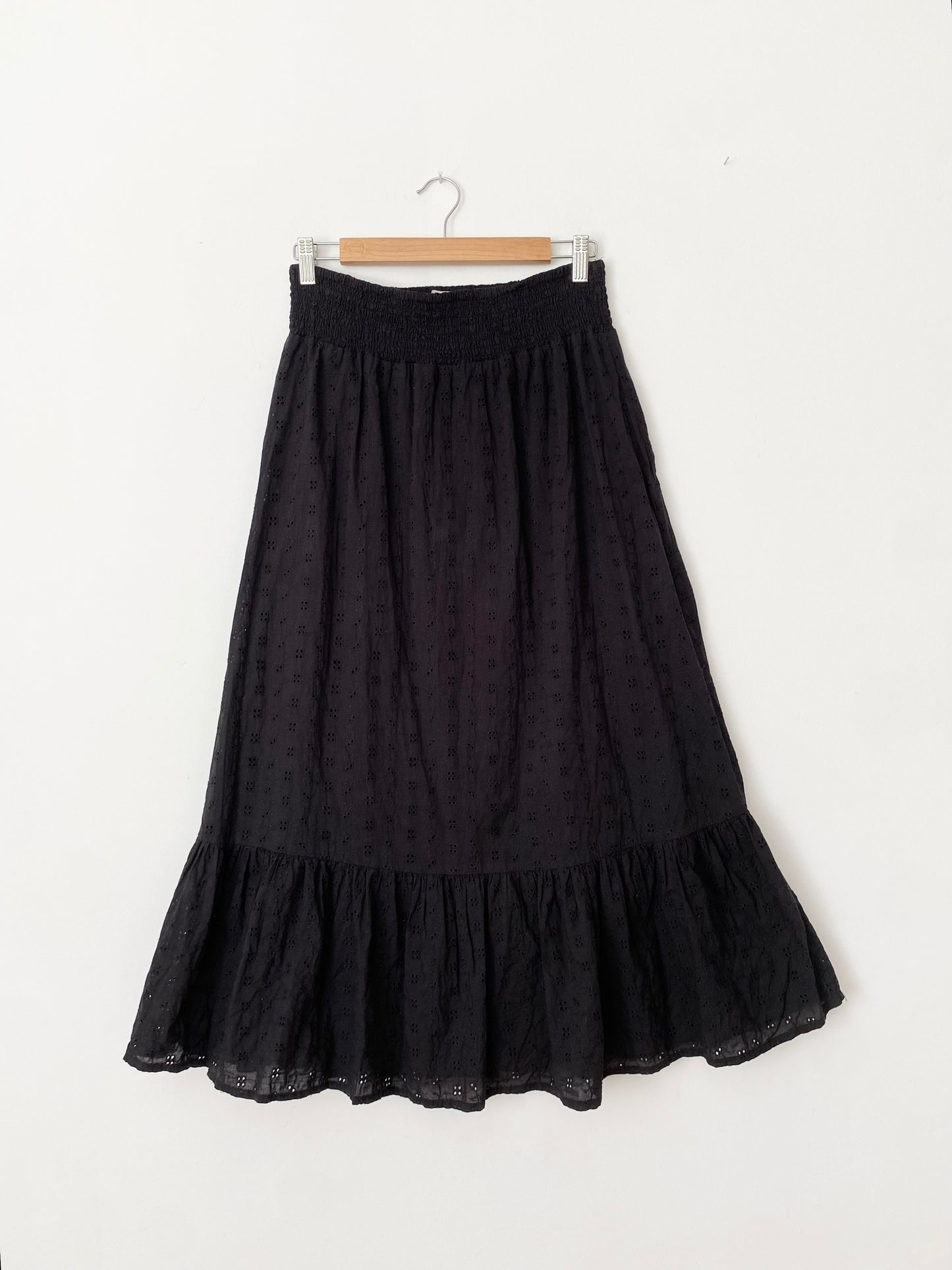 Bellini eyelet ruffle skirt Medium
