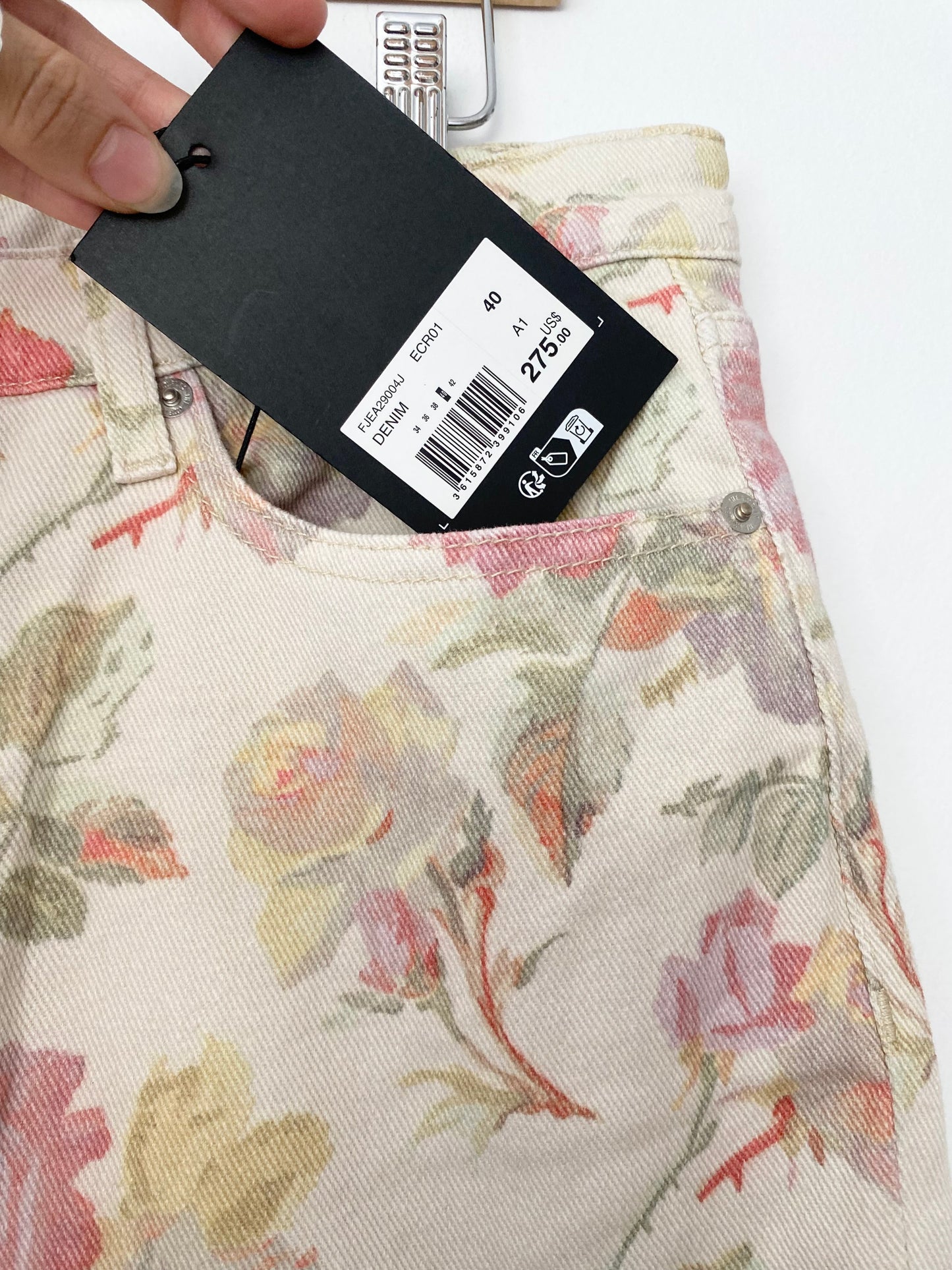 The kooples floral boyfriend jeans W31/32