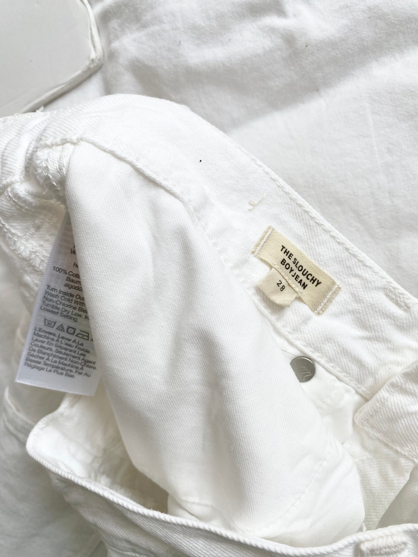 Madewell the slouchy boyjean W29