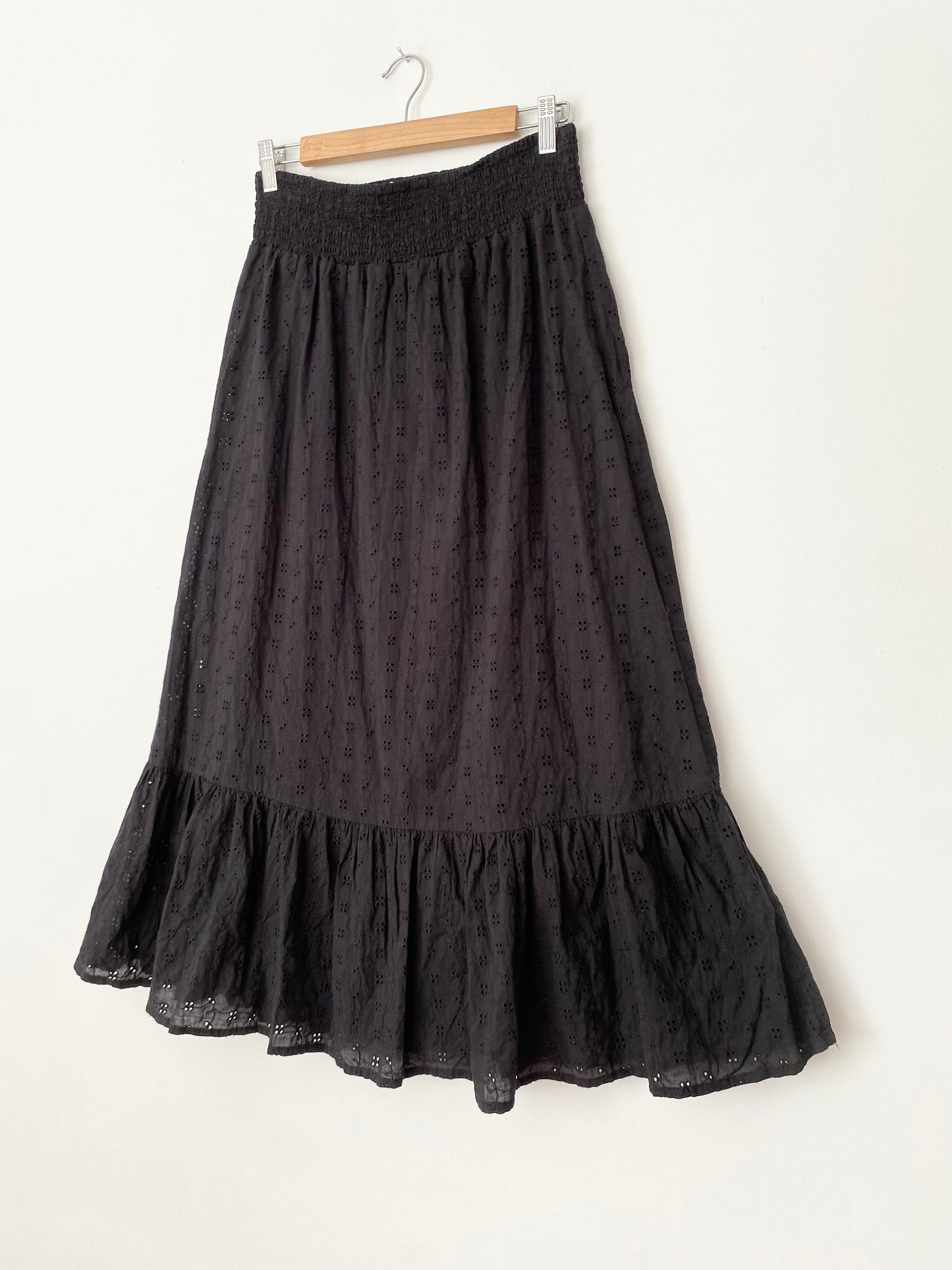 Bellini eyelet ruffle skirt Medium