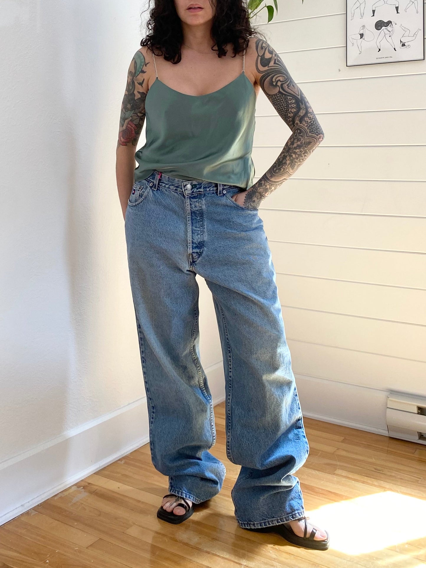 Vintage tommy hilfiger mom jeans W32