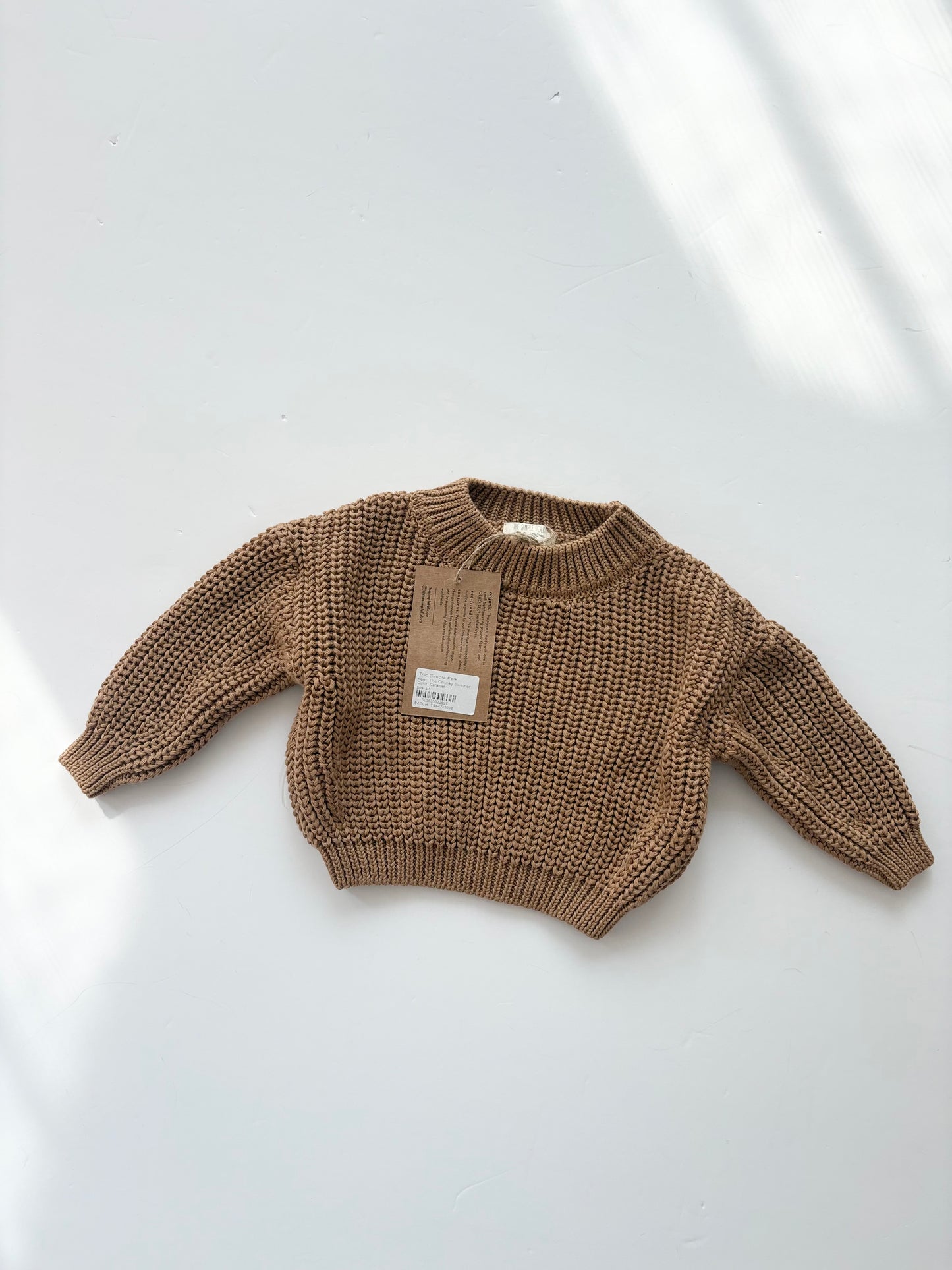 The simple folk chunky sweater 3/6months
