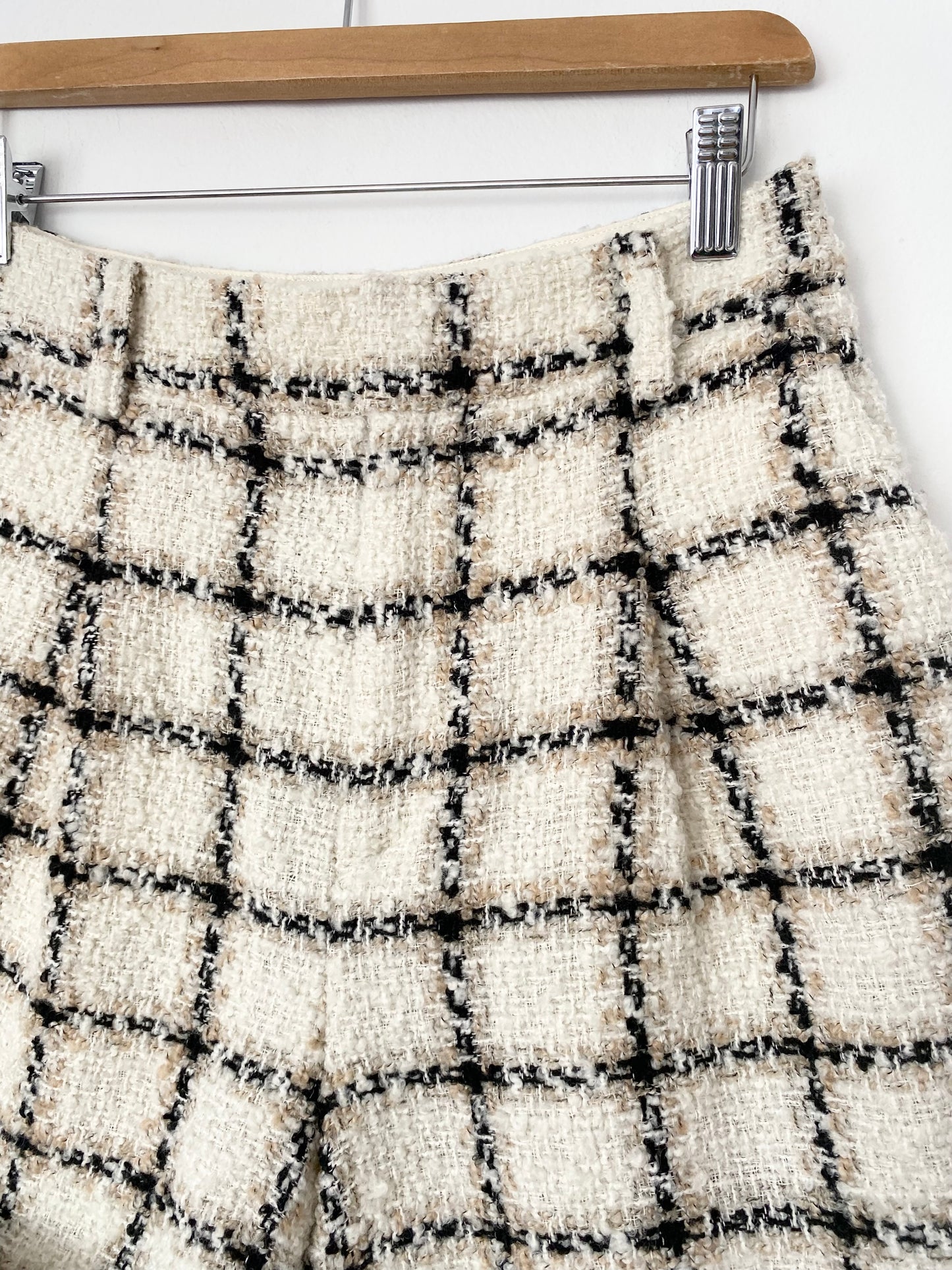 Anine Bing Becky tweed shorts S/M