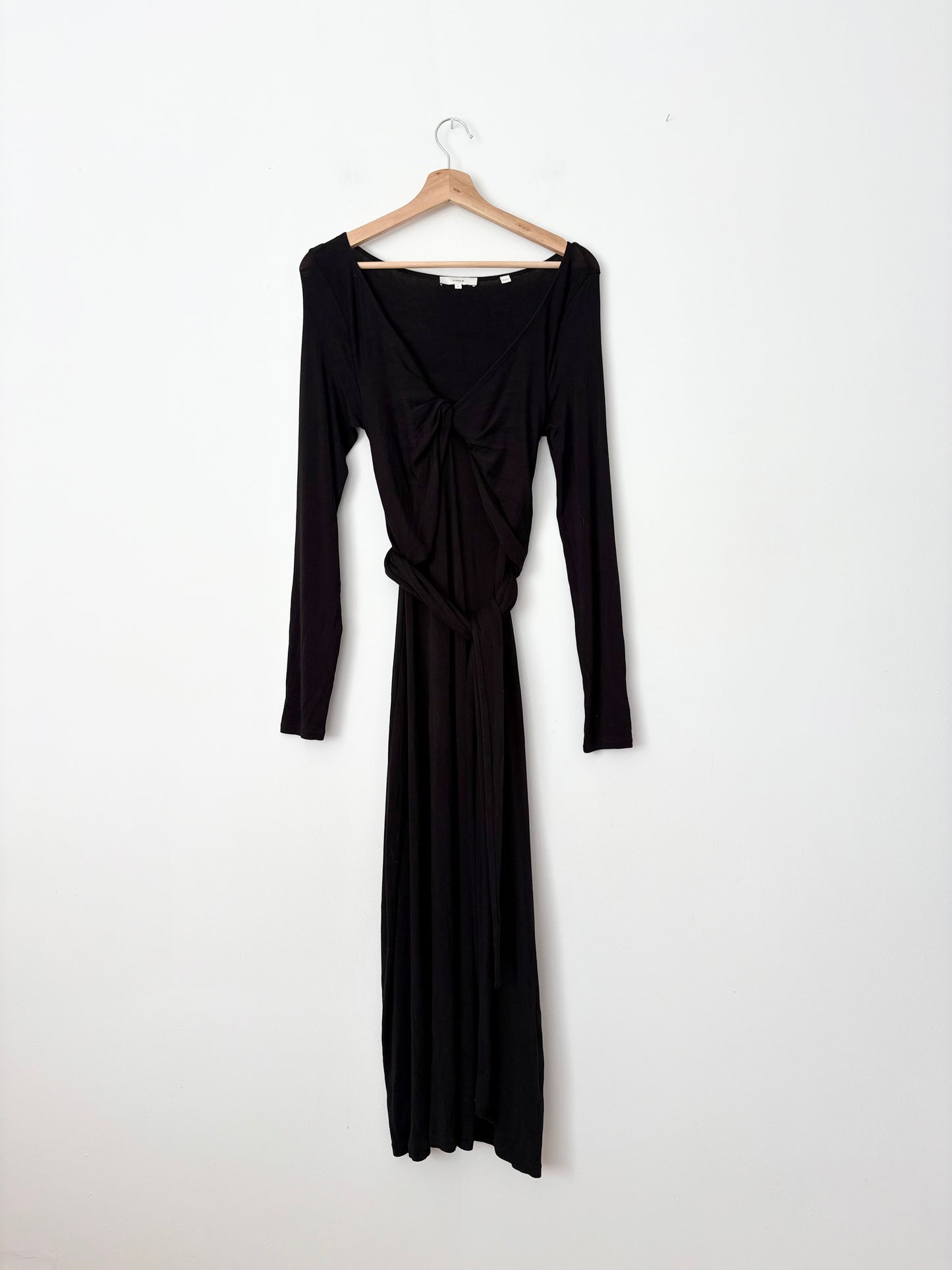 Vince tie-waist midi dress Medium