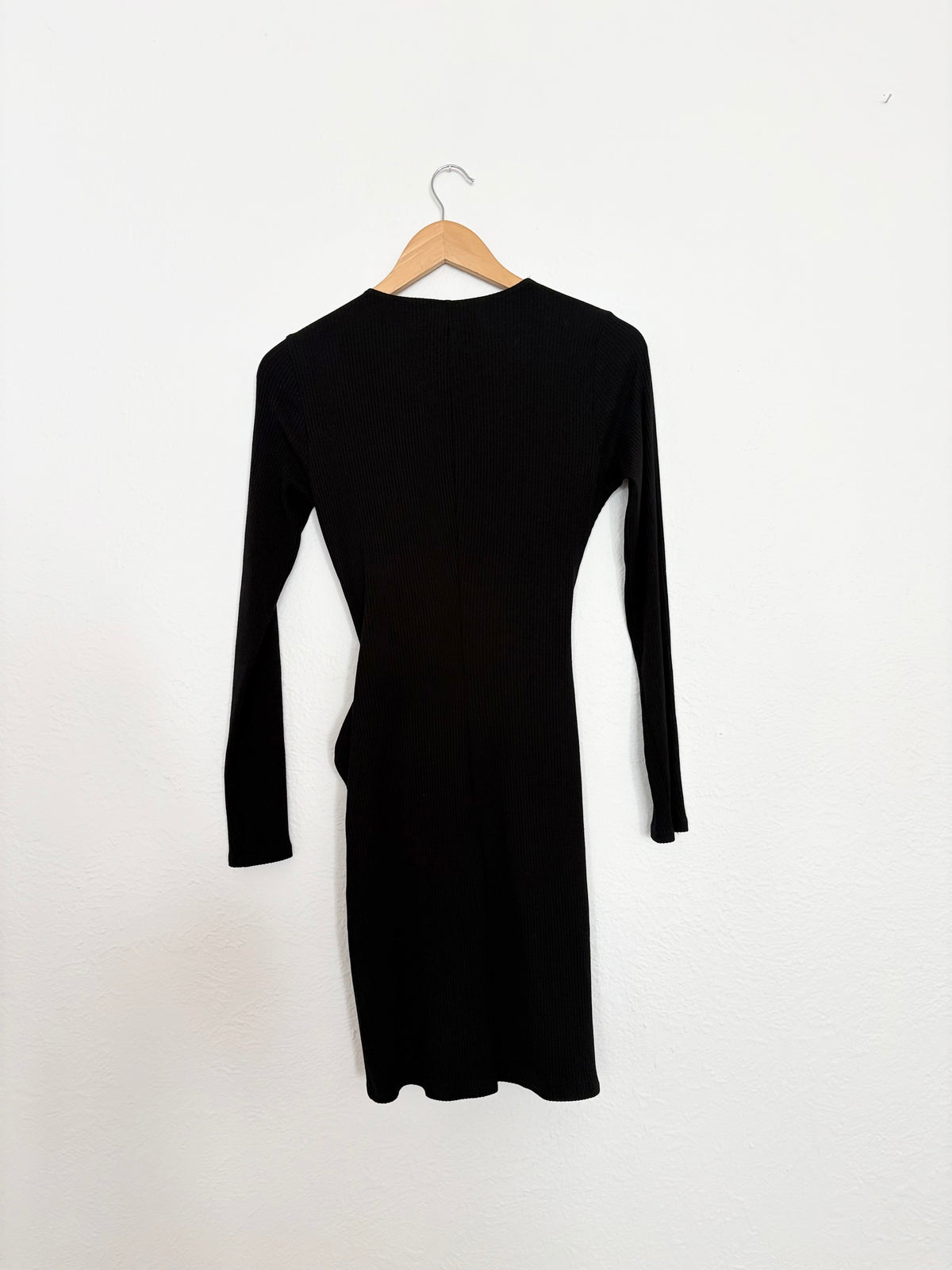 Reformation ribbed calli mini dress Small