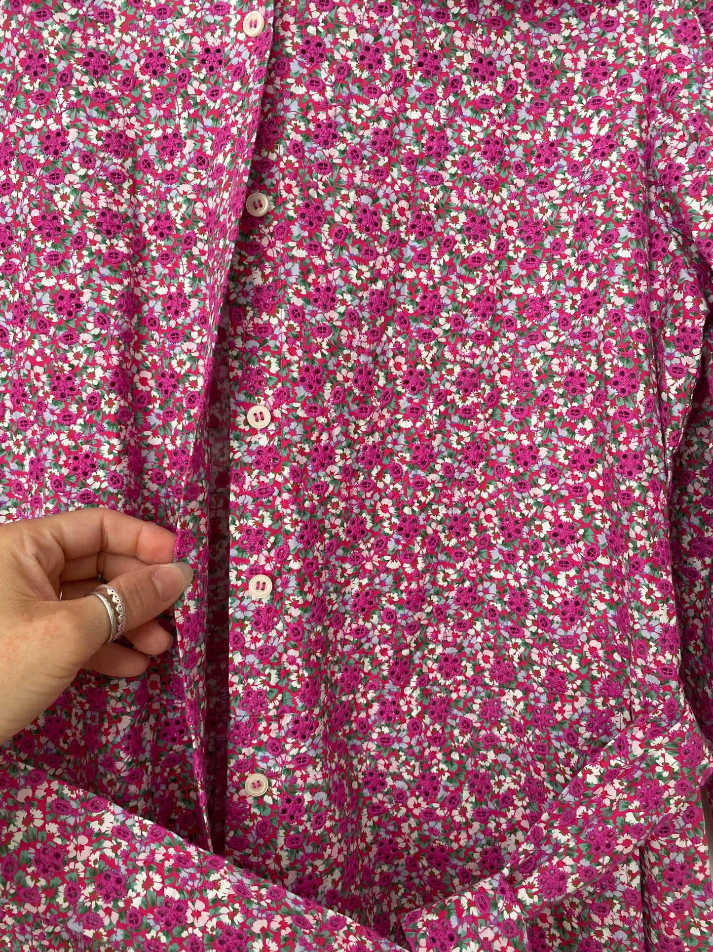 Maje pyad floral print jumpsuit M/L