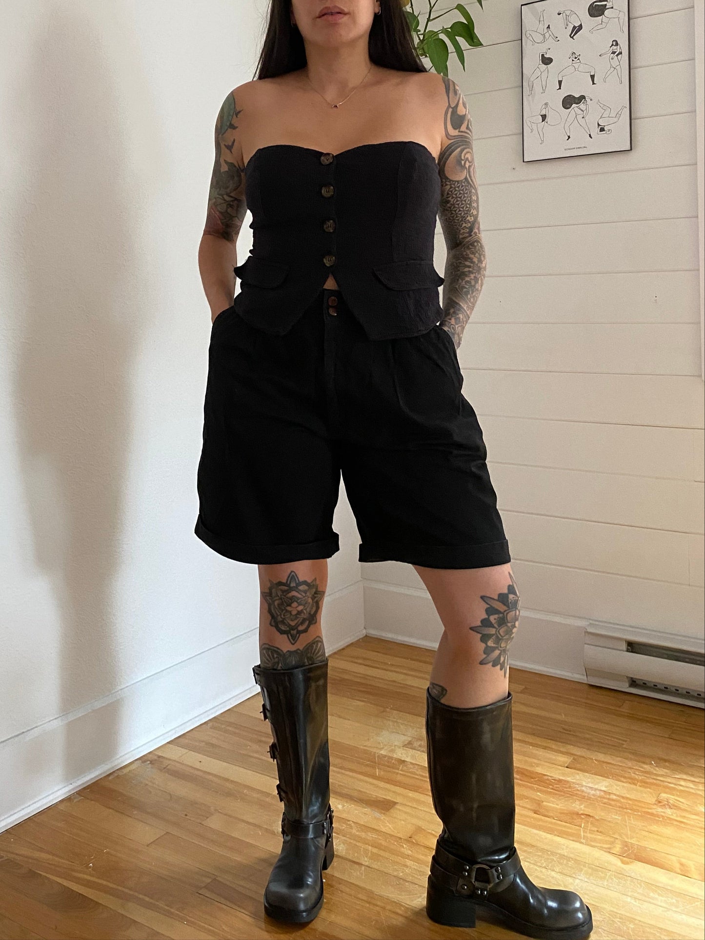 Bermuda noir vintage W31