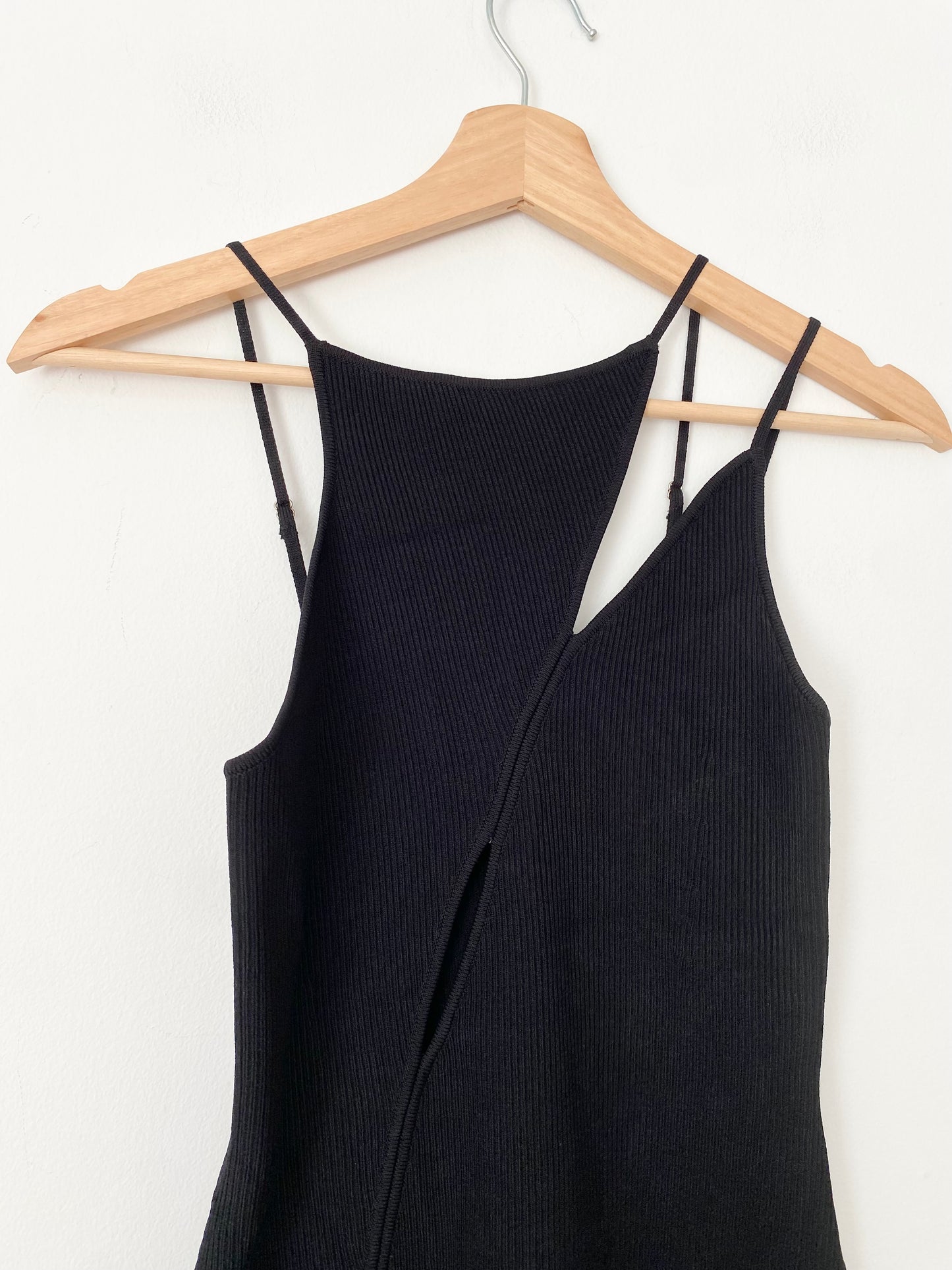 ASTR The label ribbed cut out dress S/M