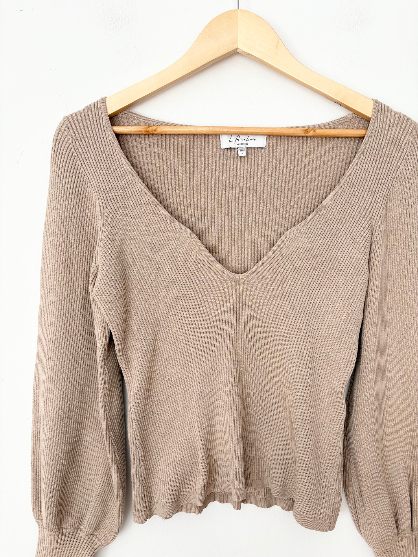 L'academie Toussaint ribbed sweater Medium