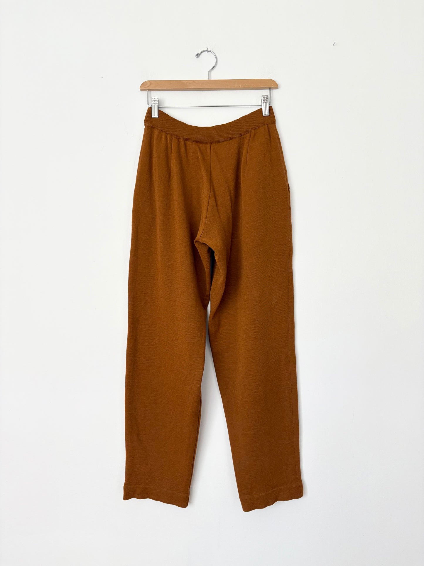Vintage wool tapered sweatpants S/M