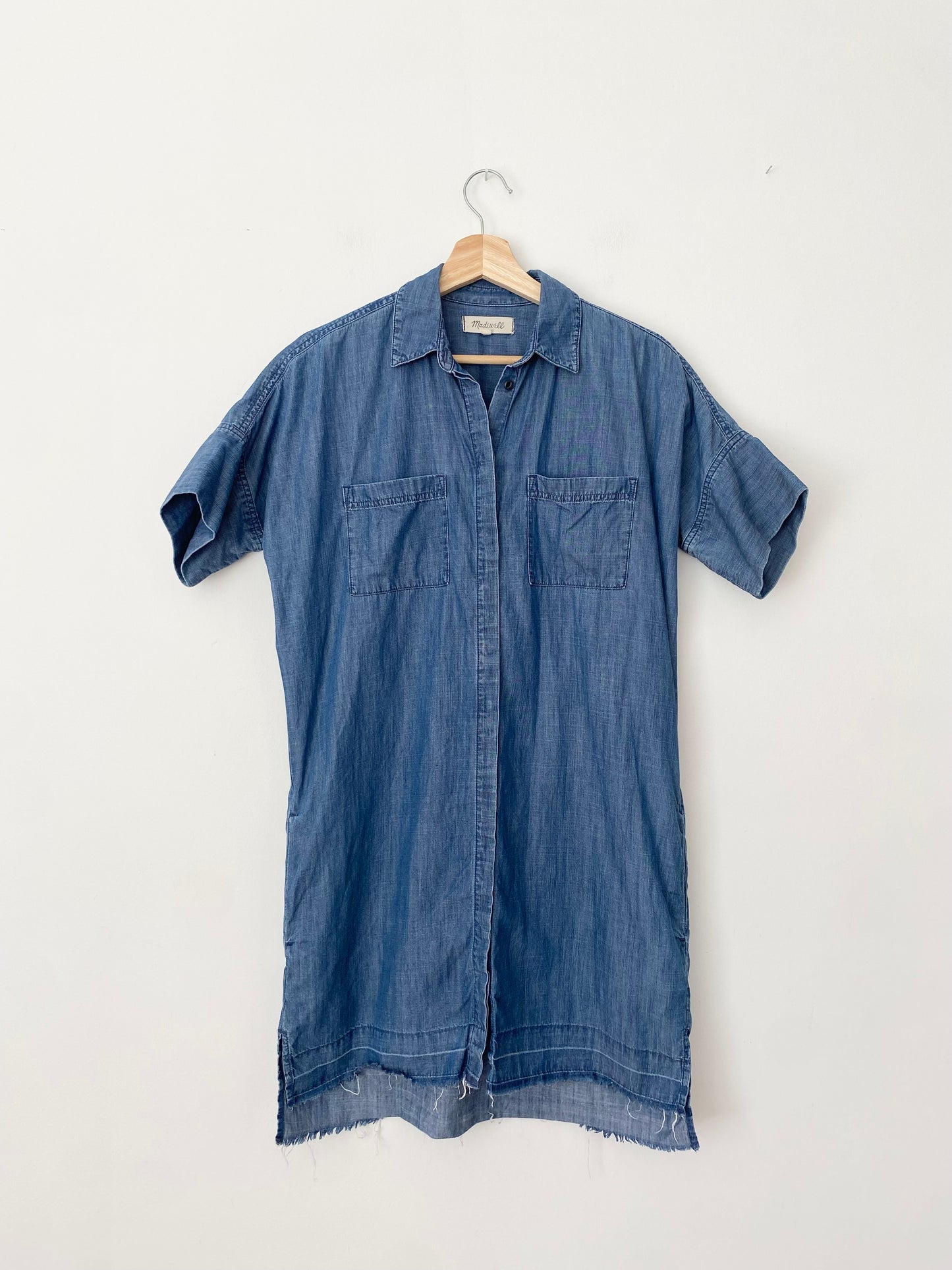 Robe carrée en chambray Madewell Small