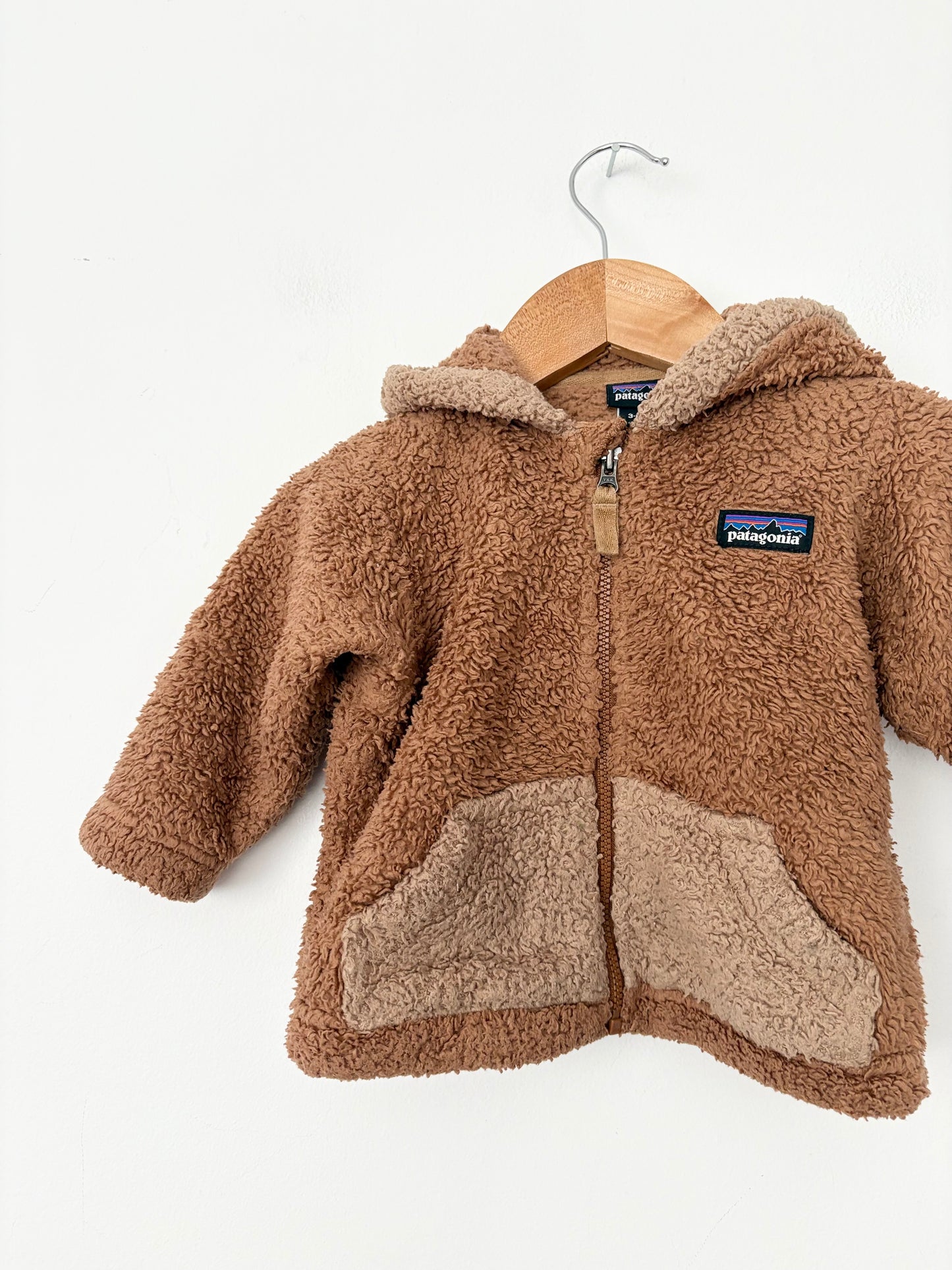 Patagonia sherpa zip jacket 3-6months