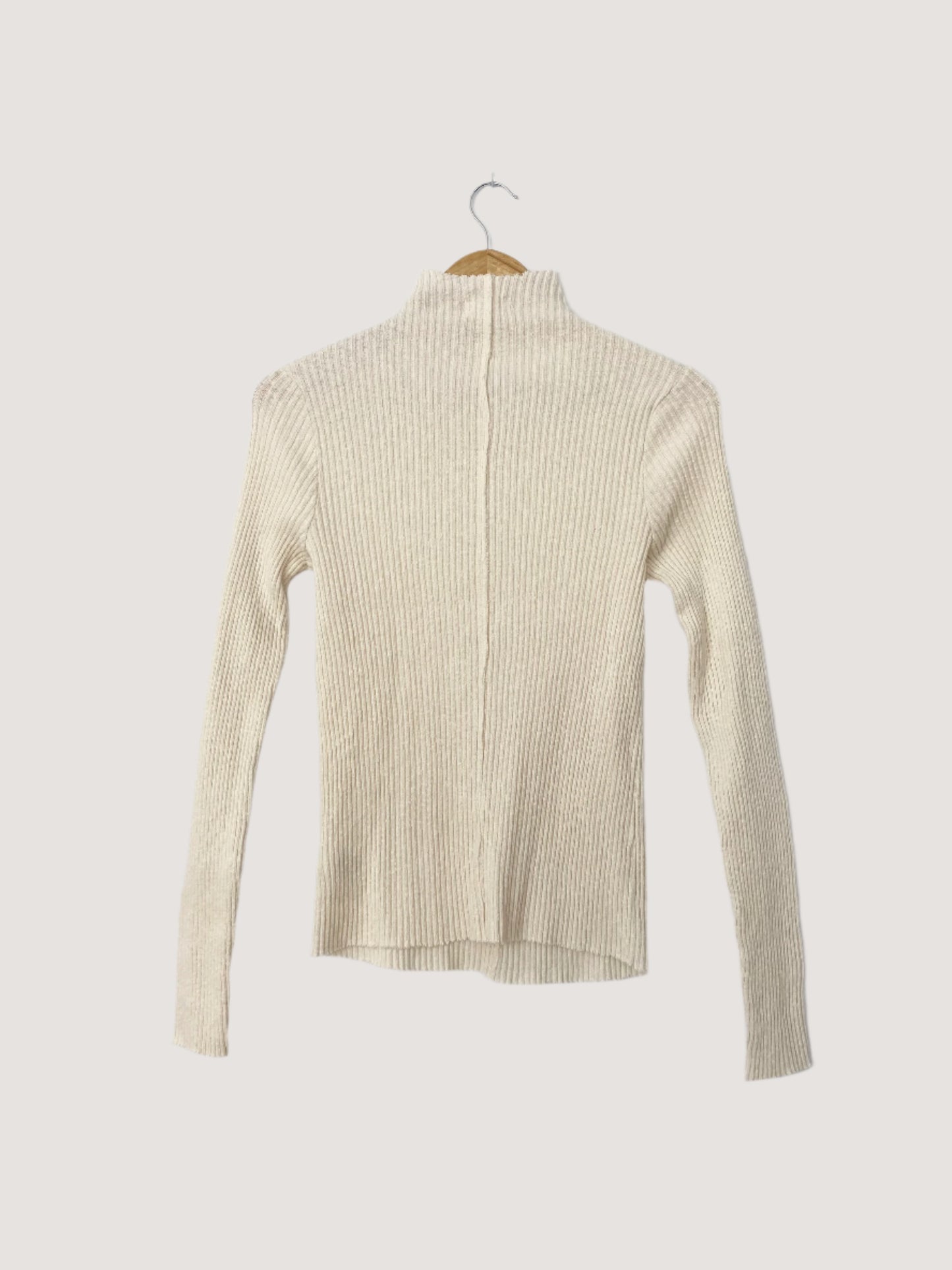 Anthropologie T.La ribbed high neck sweater Medium