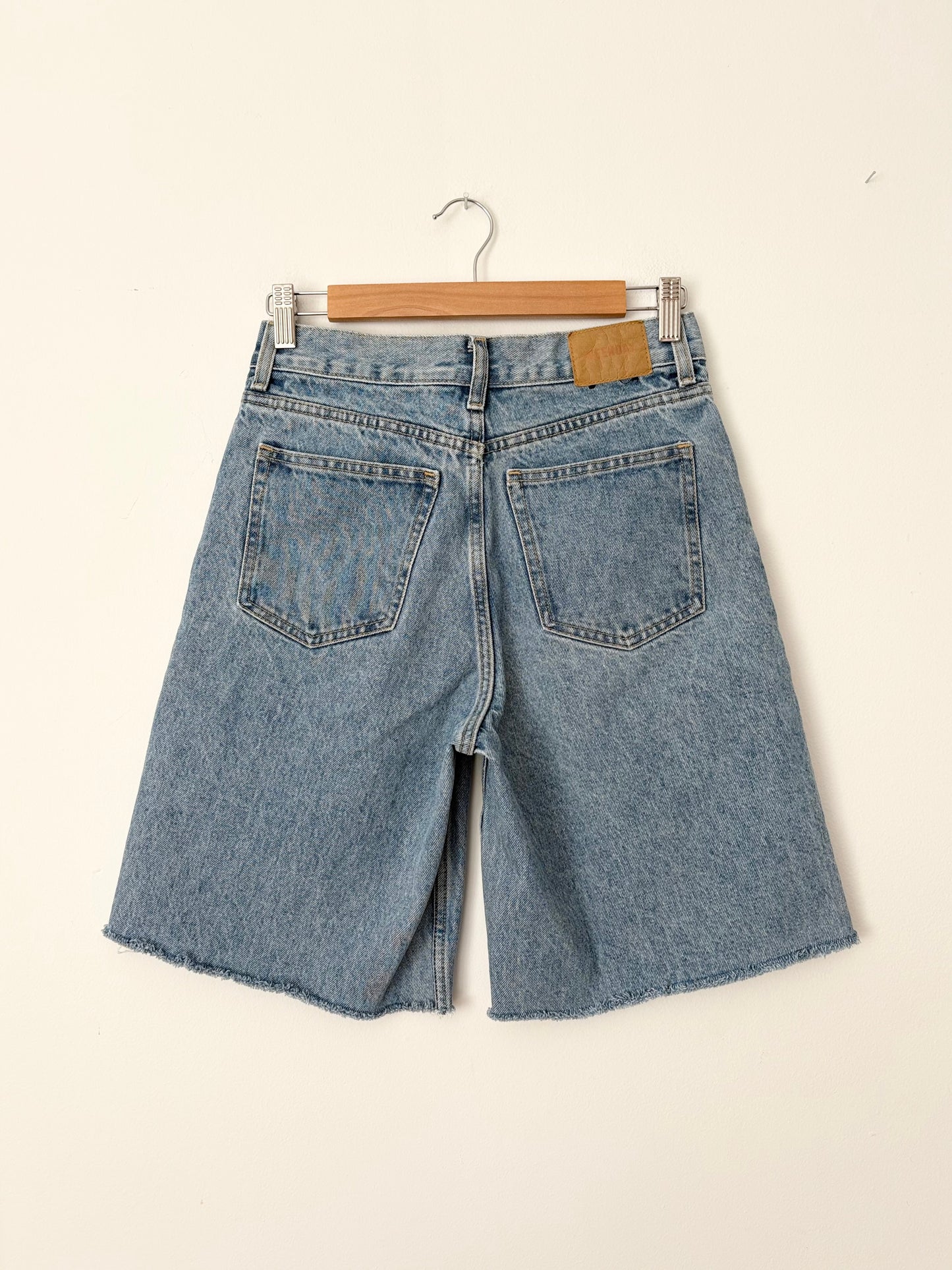 Weekday denim bermuda shorts W25/26