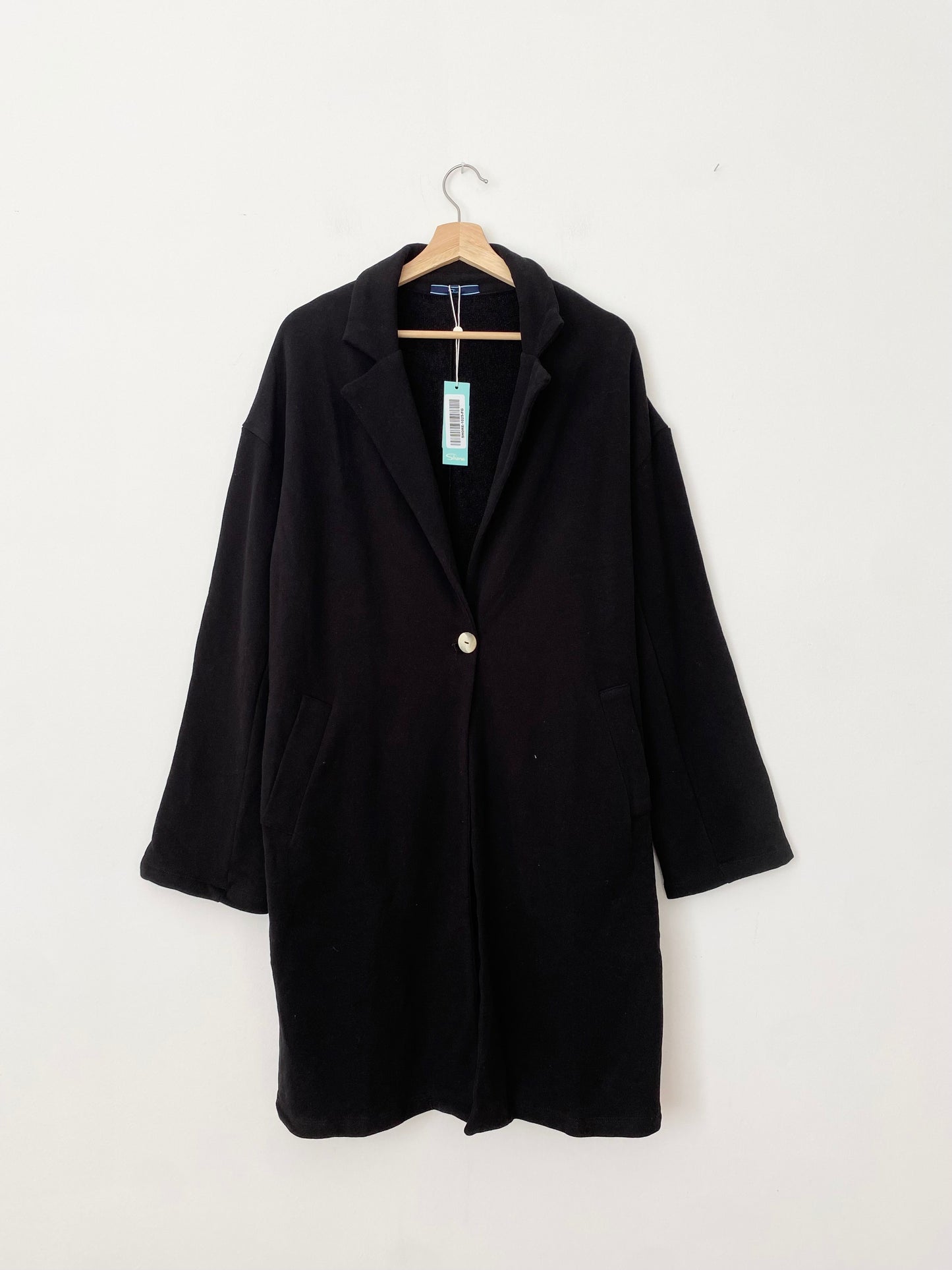 Robe longue style blazer en coton SHORE M/L