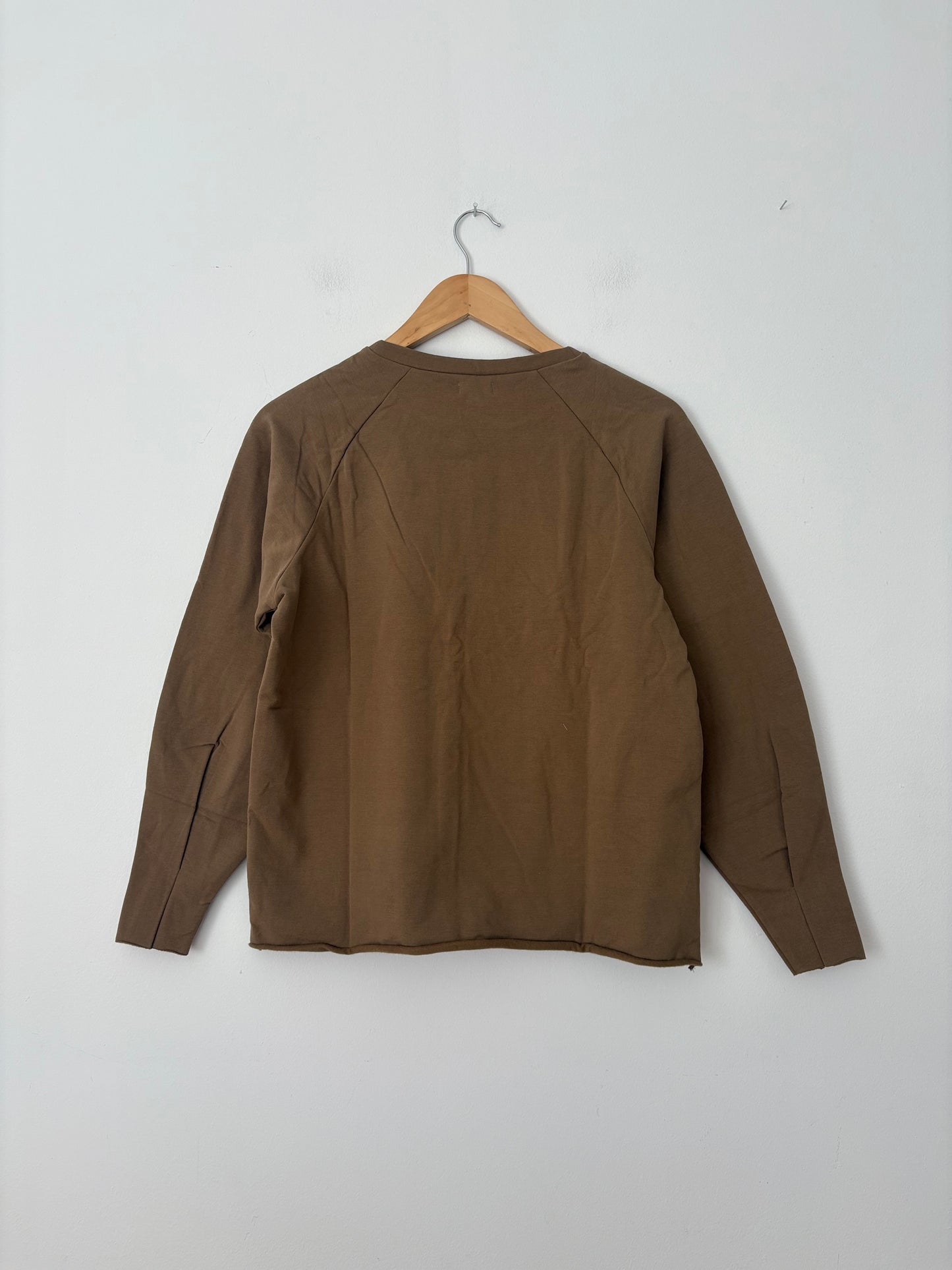 The simple folk The sweatshirt in walnut XS