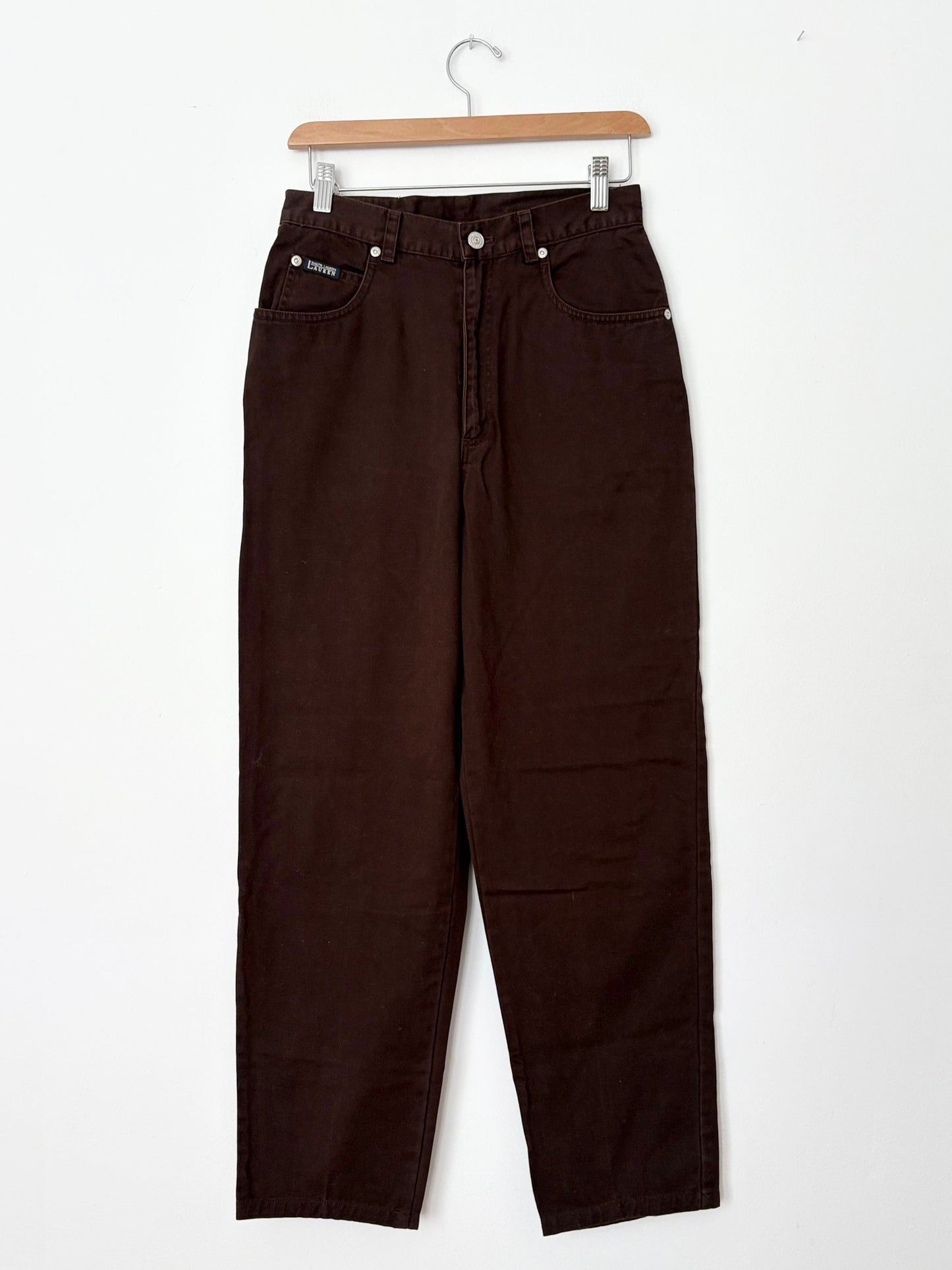 Vintage Ralph Lauren chocolate brown jeans W26