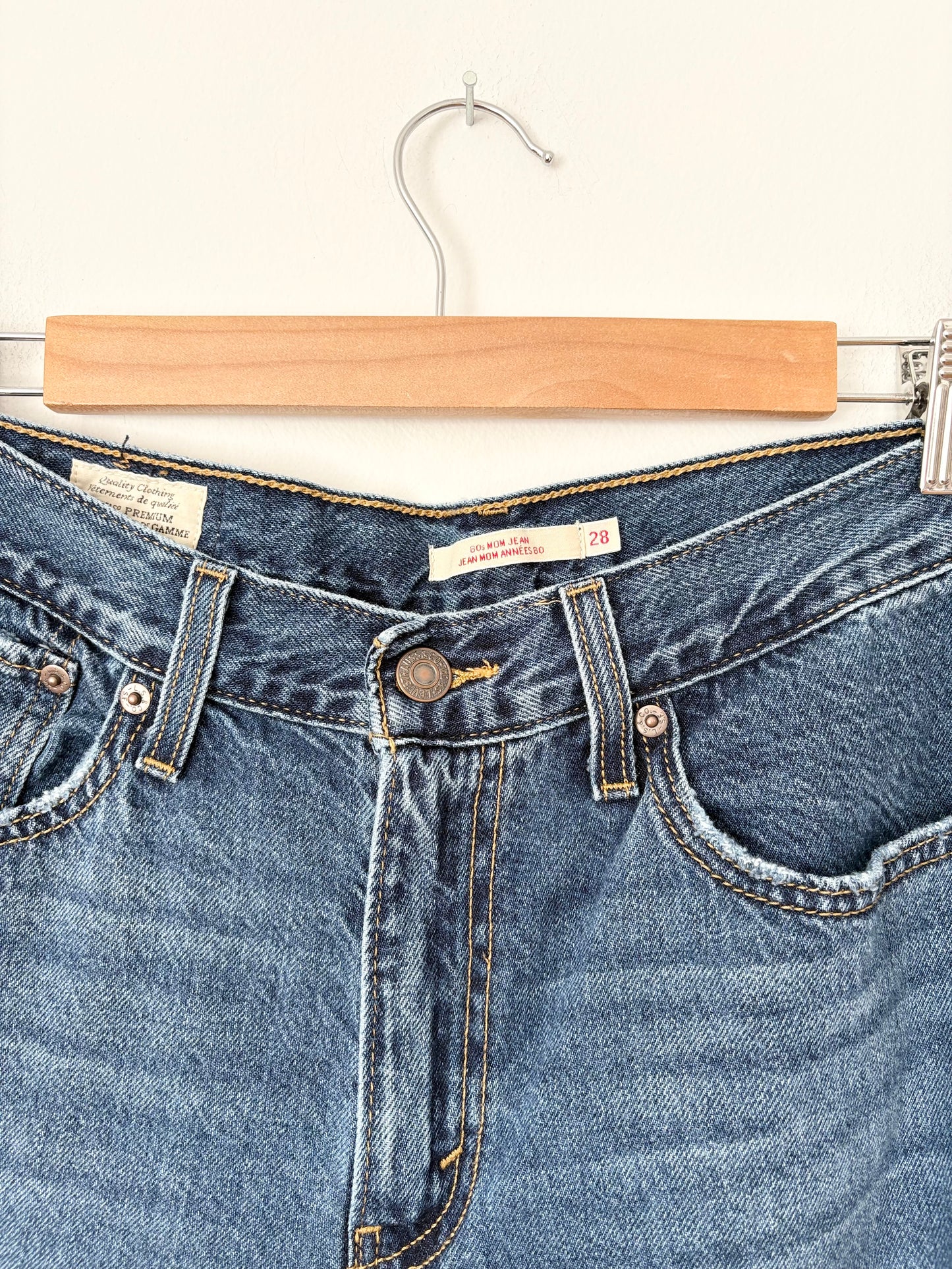 Levis 80's mom jeans W28