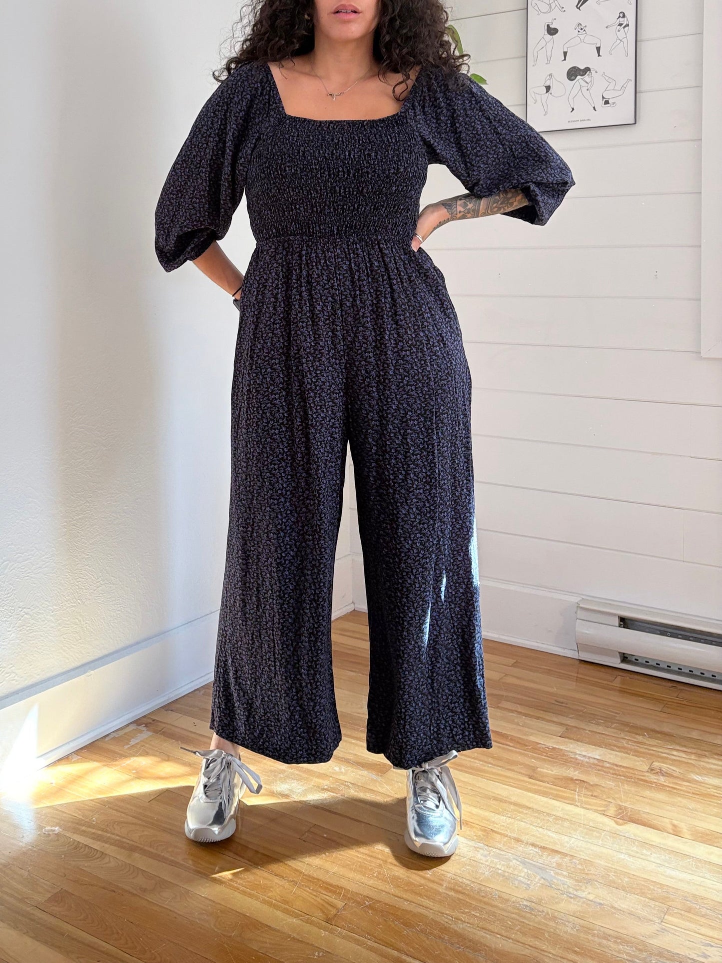 Madewell Lucy tie-back jumpsuit M/L