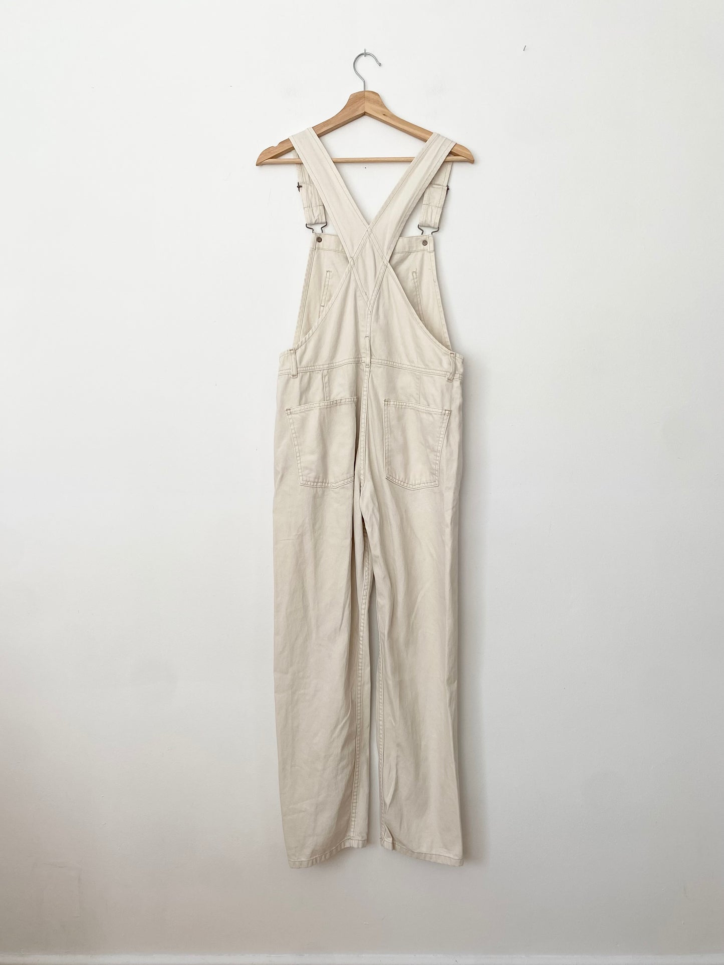 Salopette en jean blanche Free People XS/S