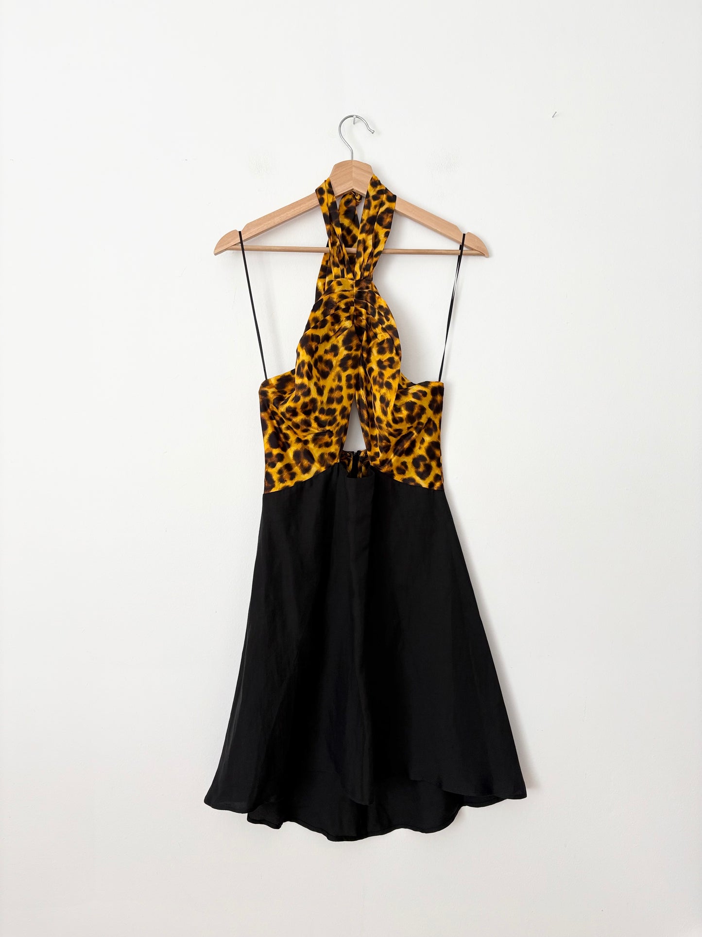 Sandro Argane linen blend dress M/L