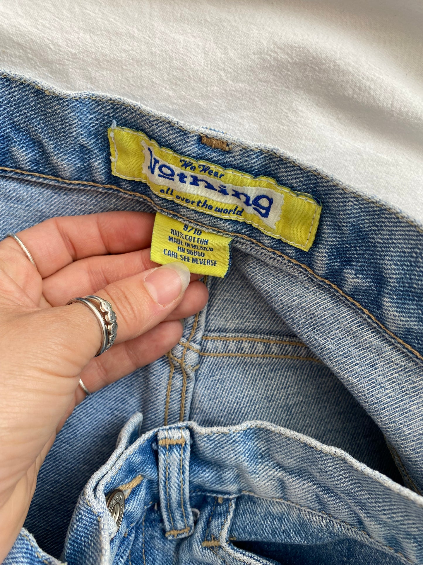 Vintage denim bermuda shorts W27/28