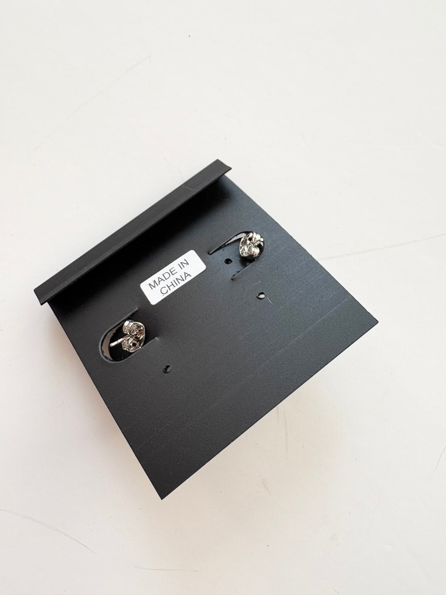 Noir NYC bamboo taper earrings