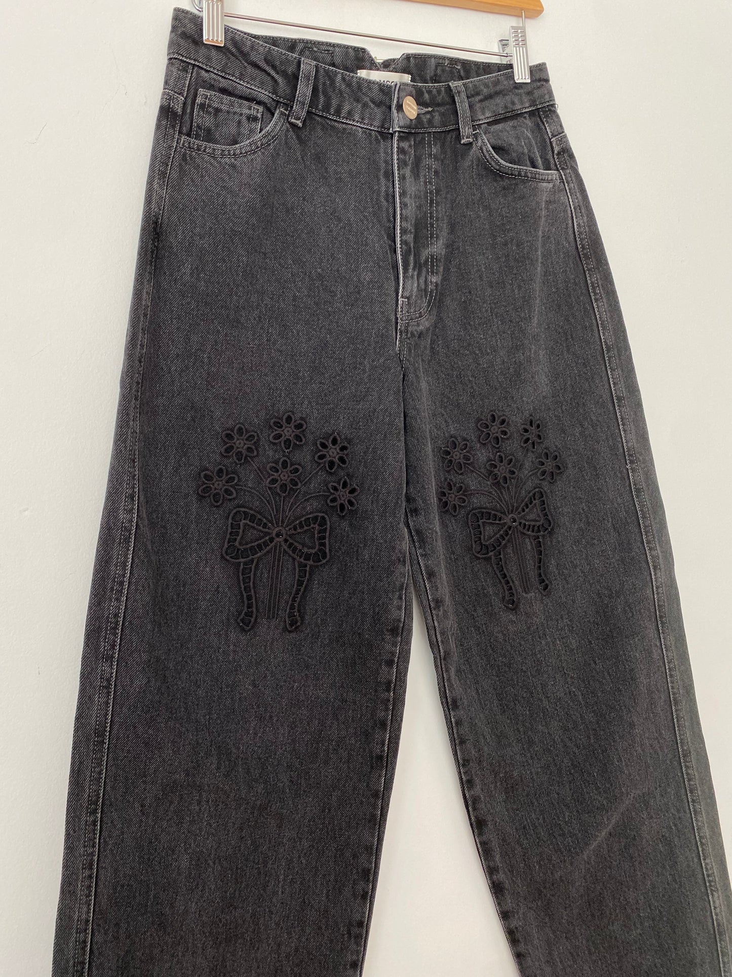 Damson Madder Drew jean cargo broderie W27