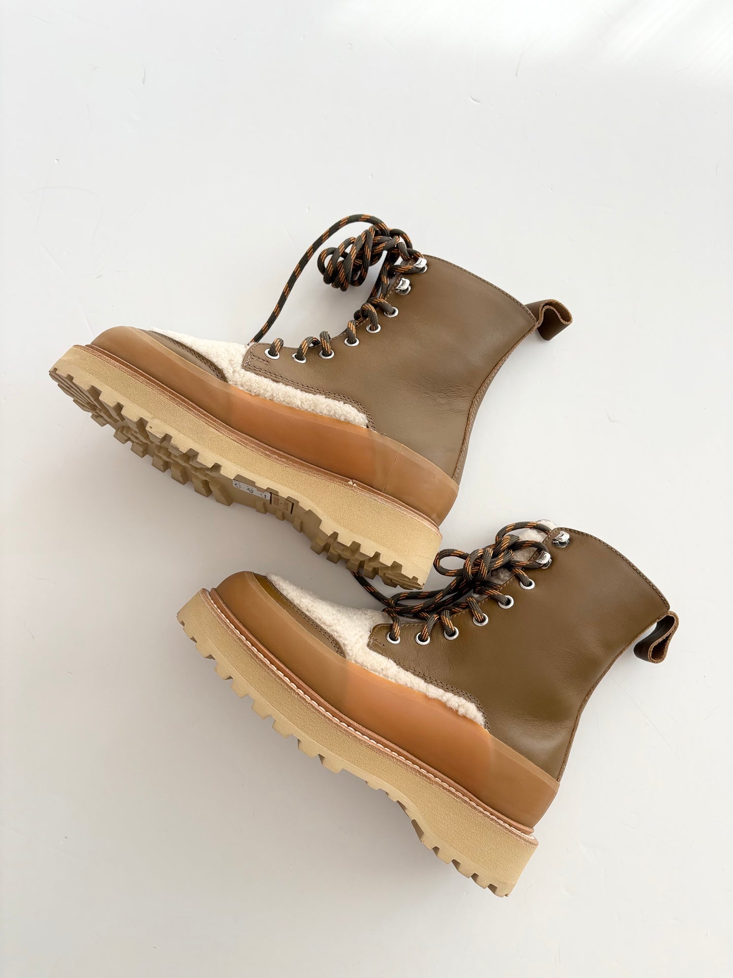Ulla Johnson X Diemme shearling winter boots EUR36