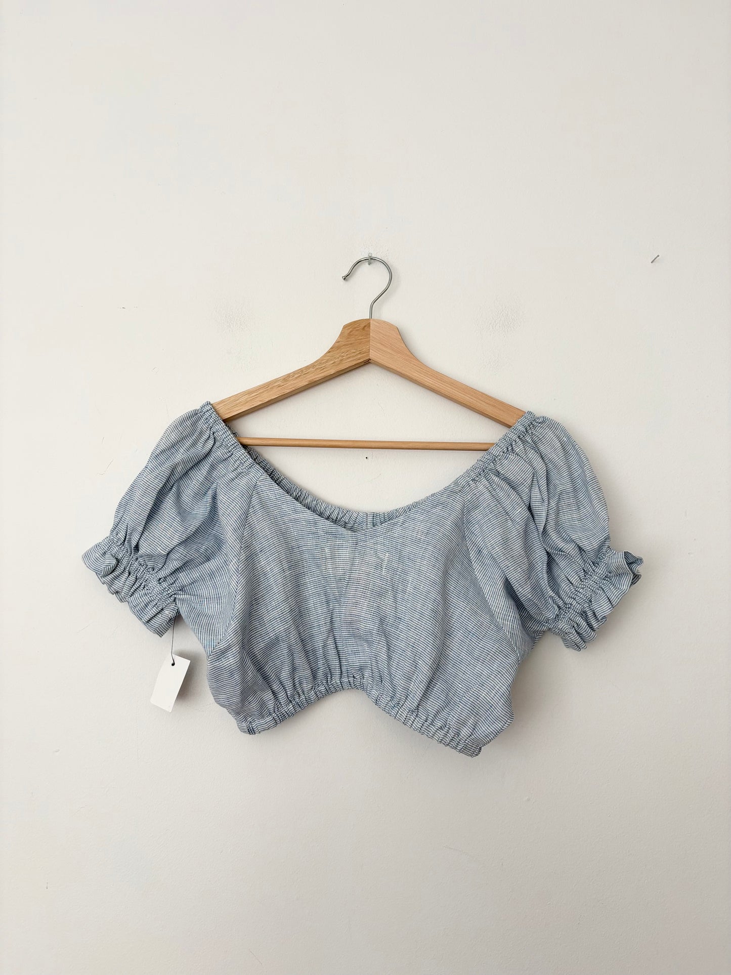 Mara Hoffman hemp crop top XS