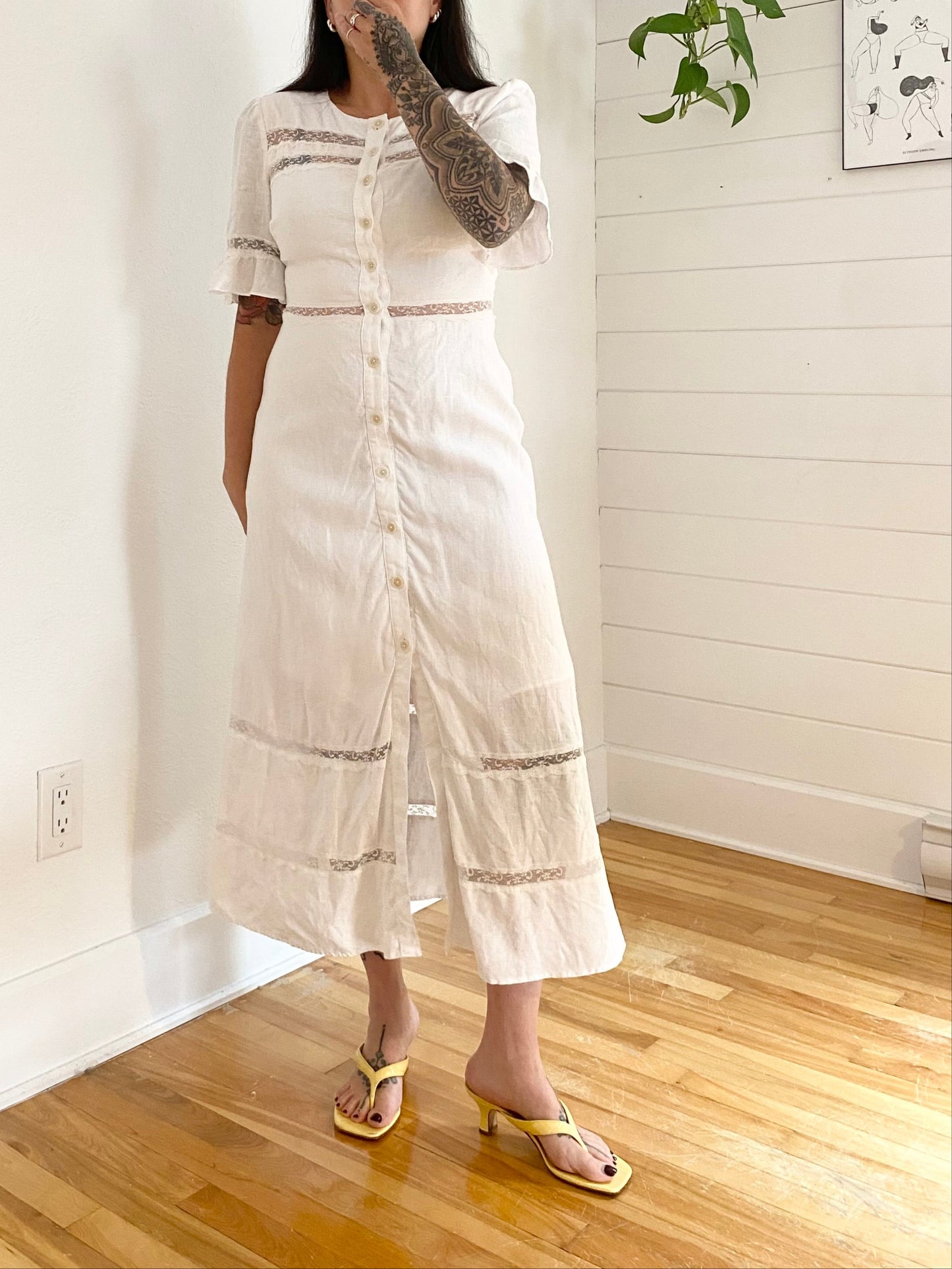 Robe en lin OPT Adina Medium